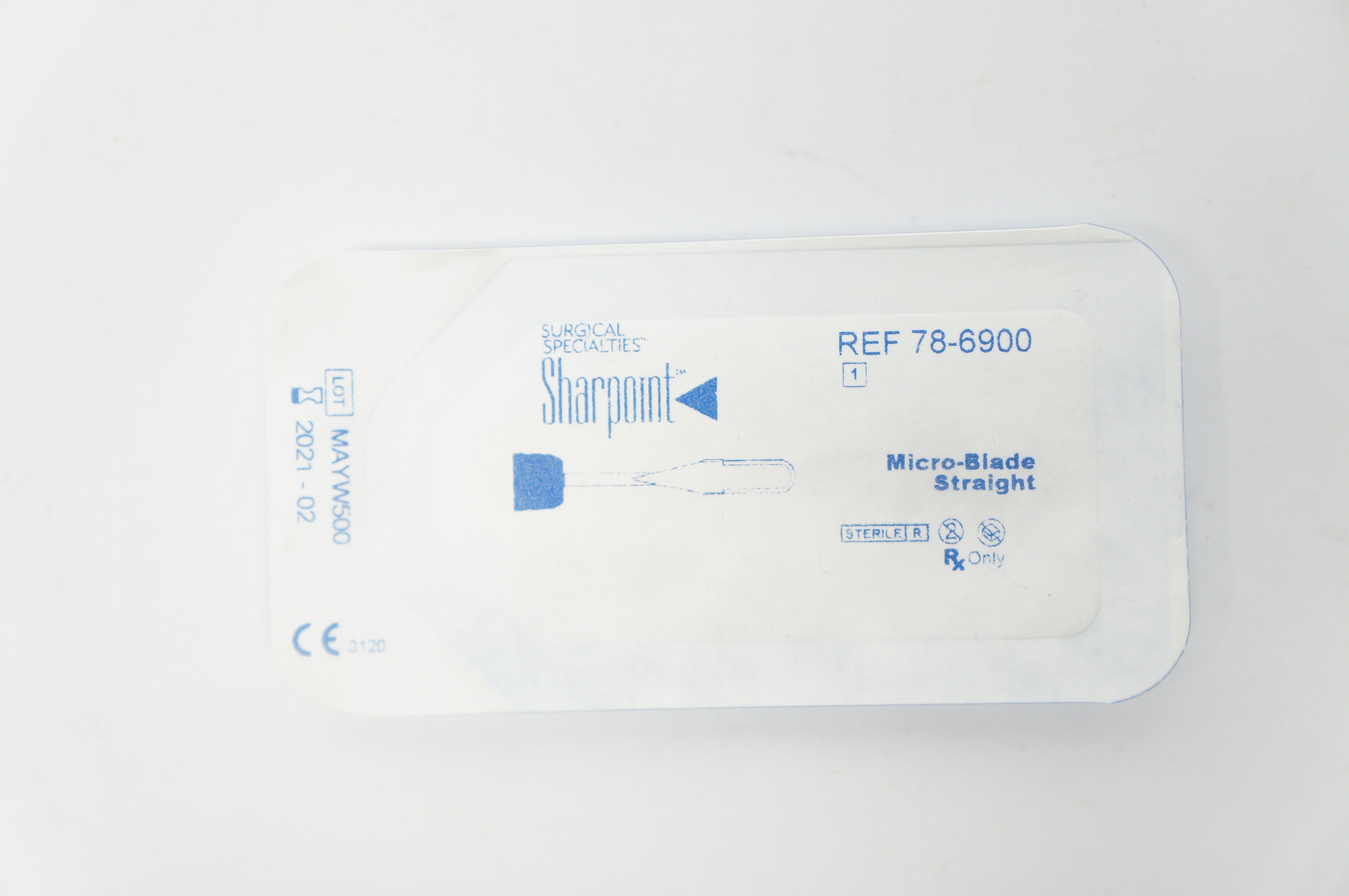 Sharpoint 78-6900 Microsurgical Knife, Straight Blade & Threaded Tip (x)