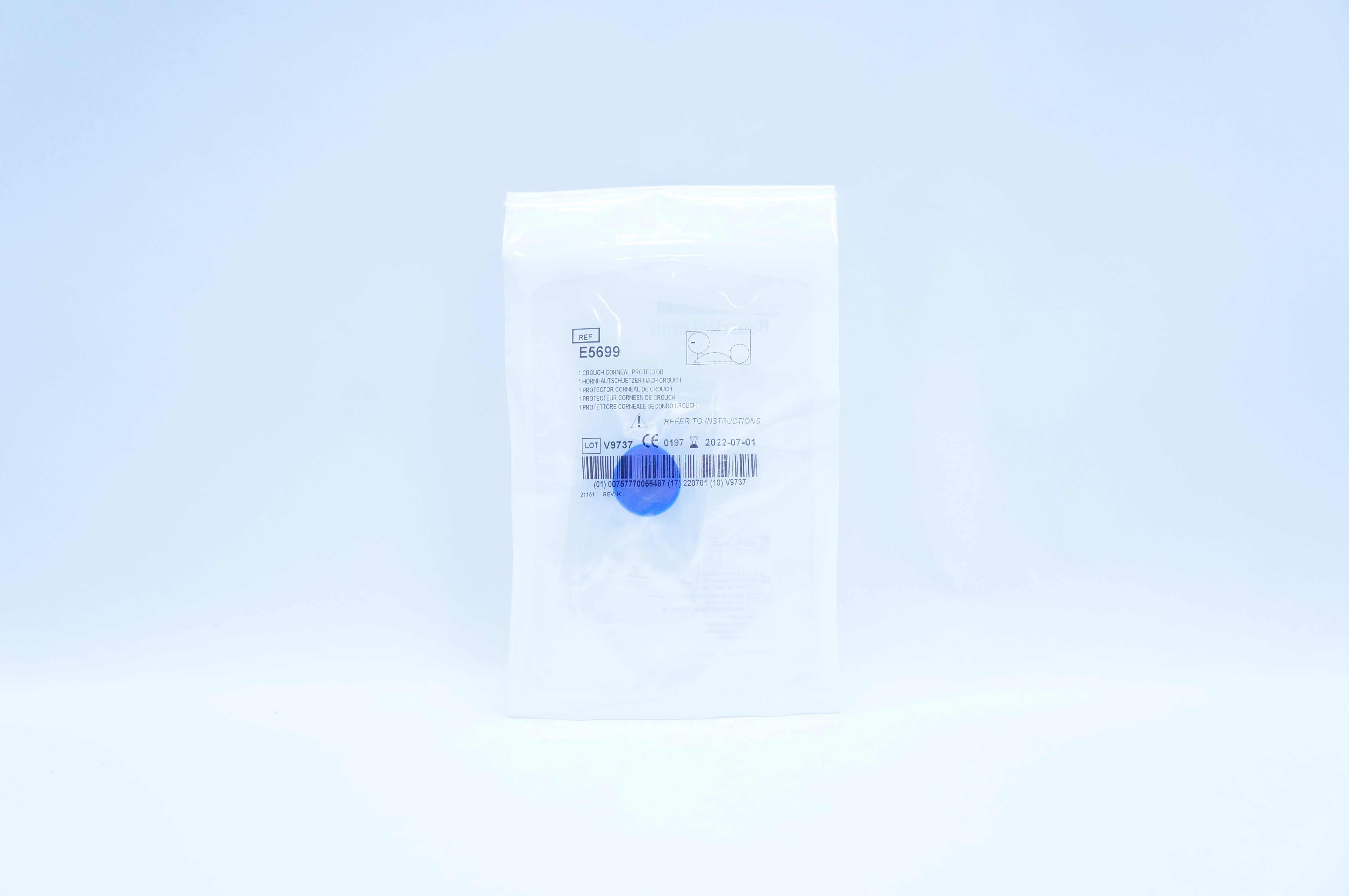 Bausch & Lomb E5699 Crouch Corneal Protector (x)