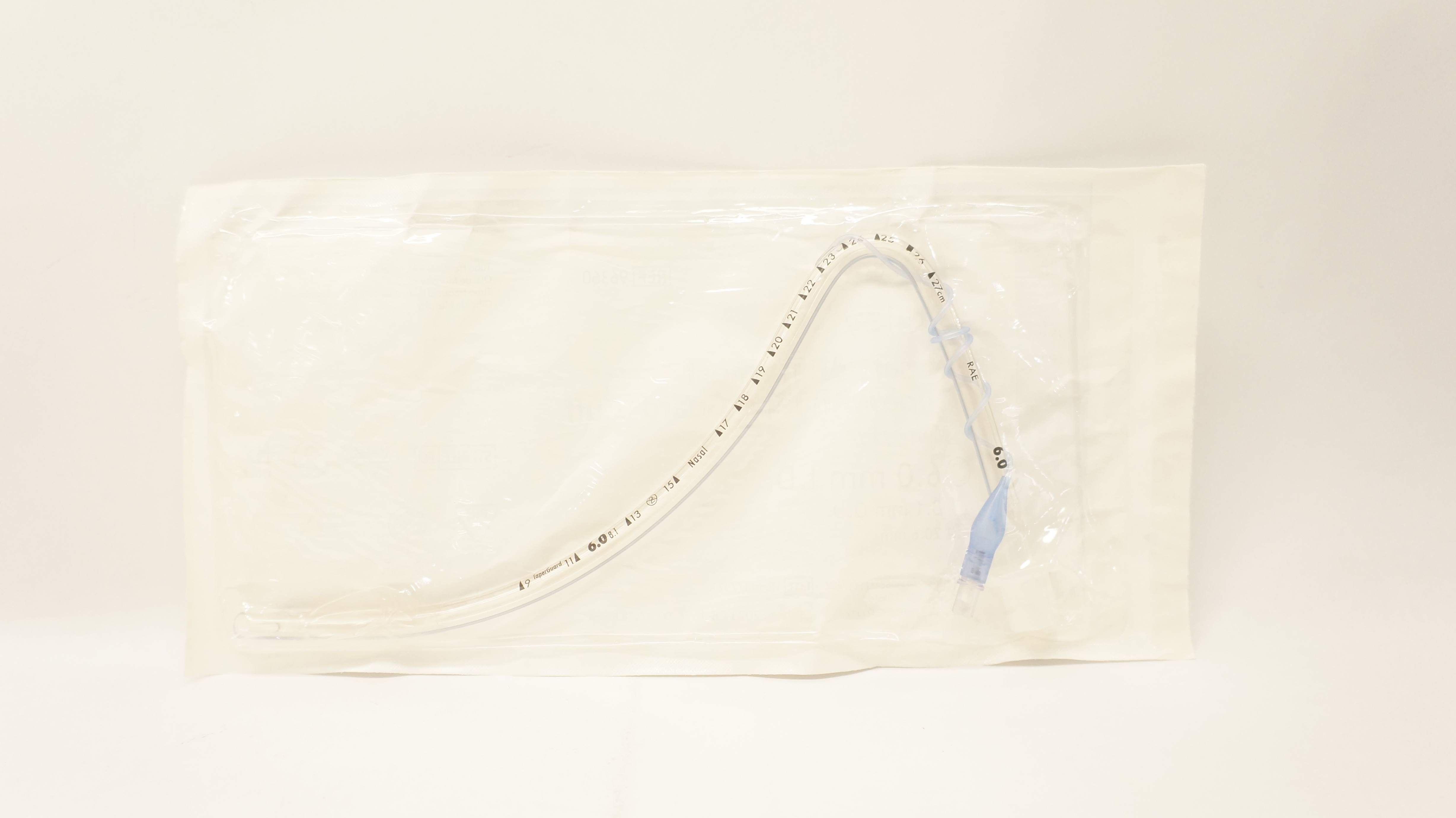 Covidien 96360  Mallinckrodt Nasal RAE Tracheal Tube 6.0 x 8.1 x 20.6mm