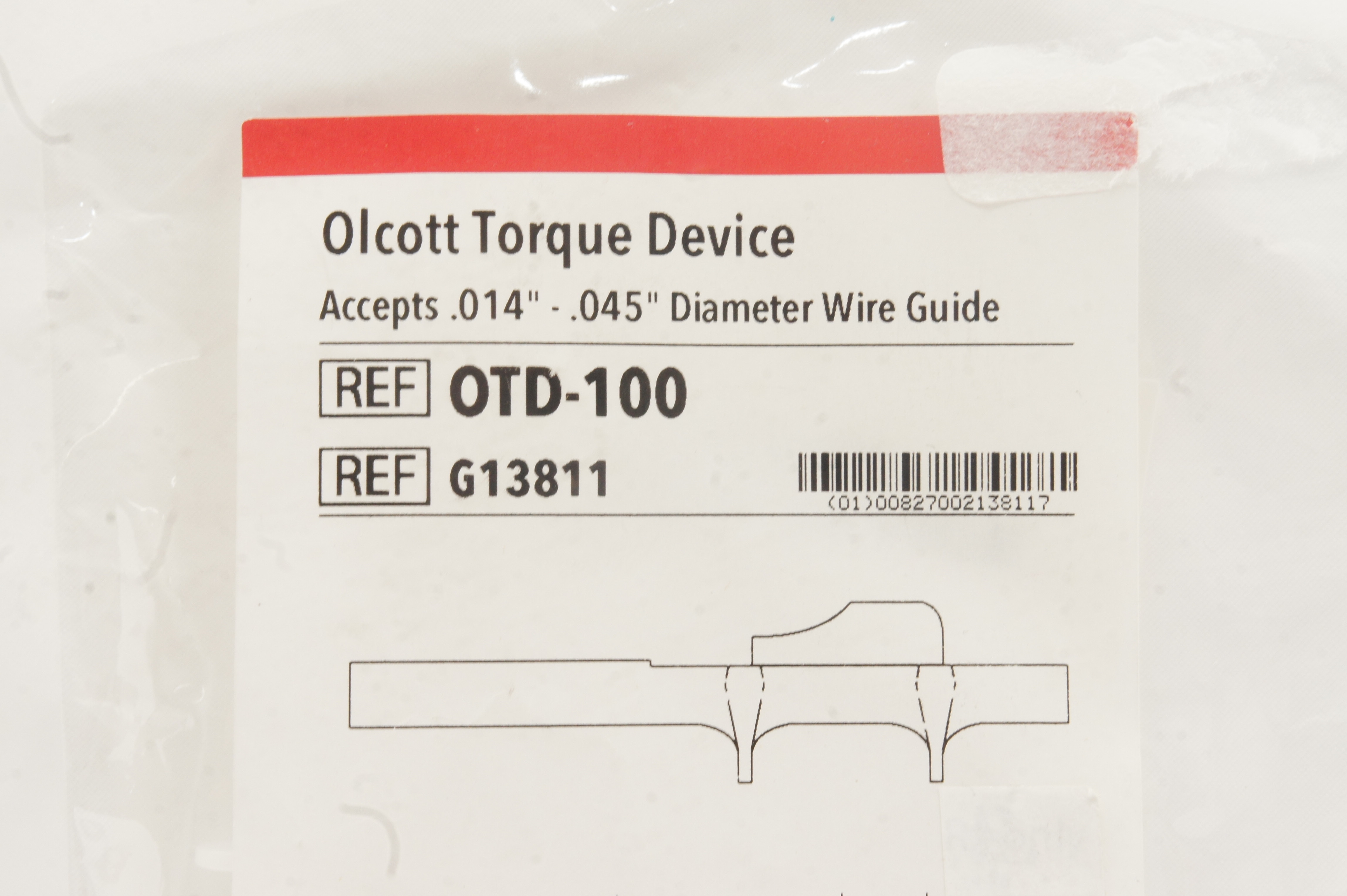 Cook Medical G13811 Olcott Torque Device (x)