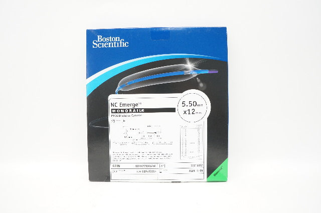 Boston Scientific 392671255 NC Emerge PTCA Dilatation Catheter 5.50mm x 12mm (x)