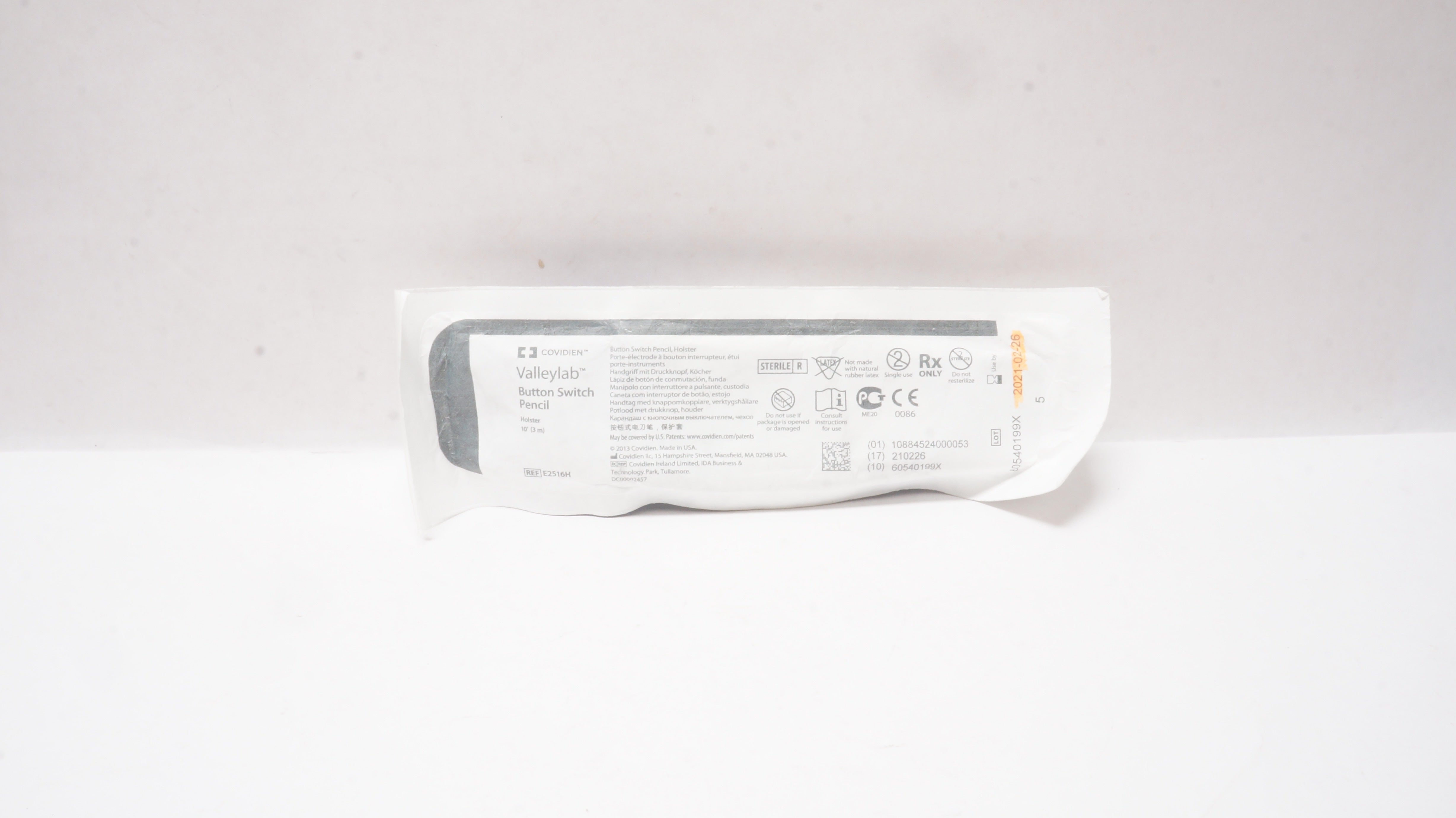 Covidien E2516H Valleylab Button Switch Pencil Holster 10Ft. (x)