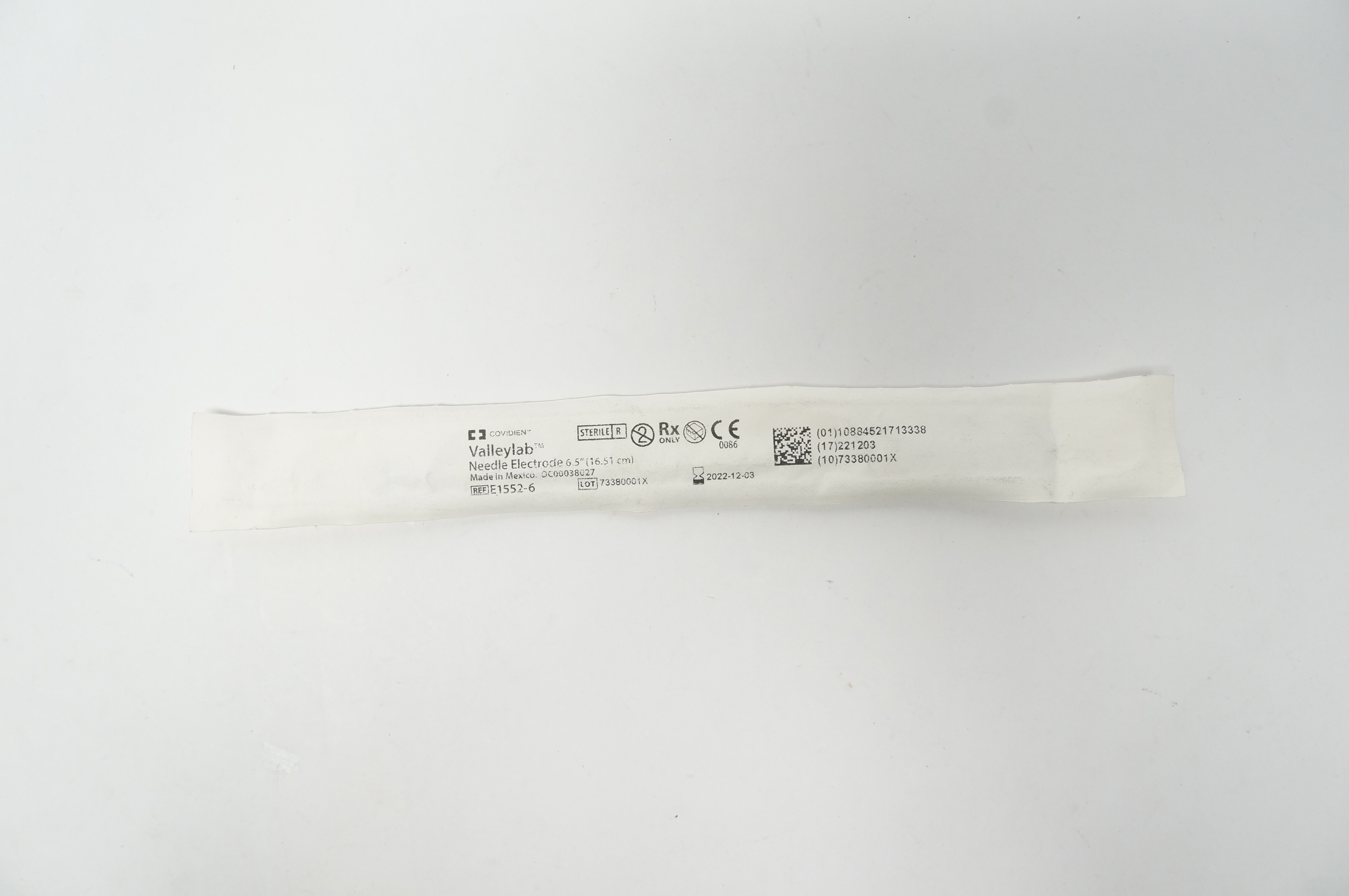 Covidien E1552-6 Vallyelab Blade Electrode 6.5inch (x)