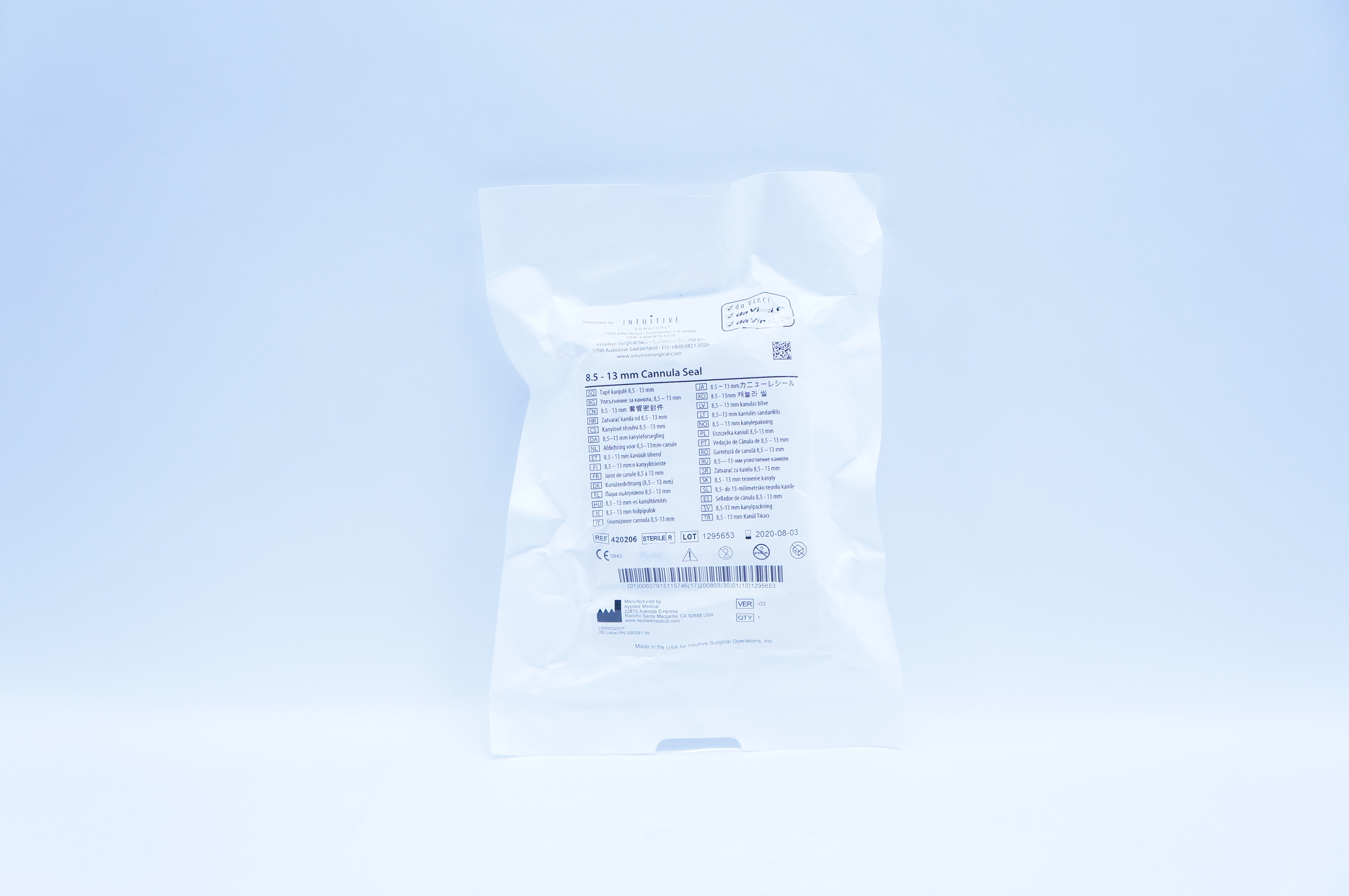 Applied Medical 420206 Intuitive 8.5-13mm Cannula Seal (x)