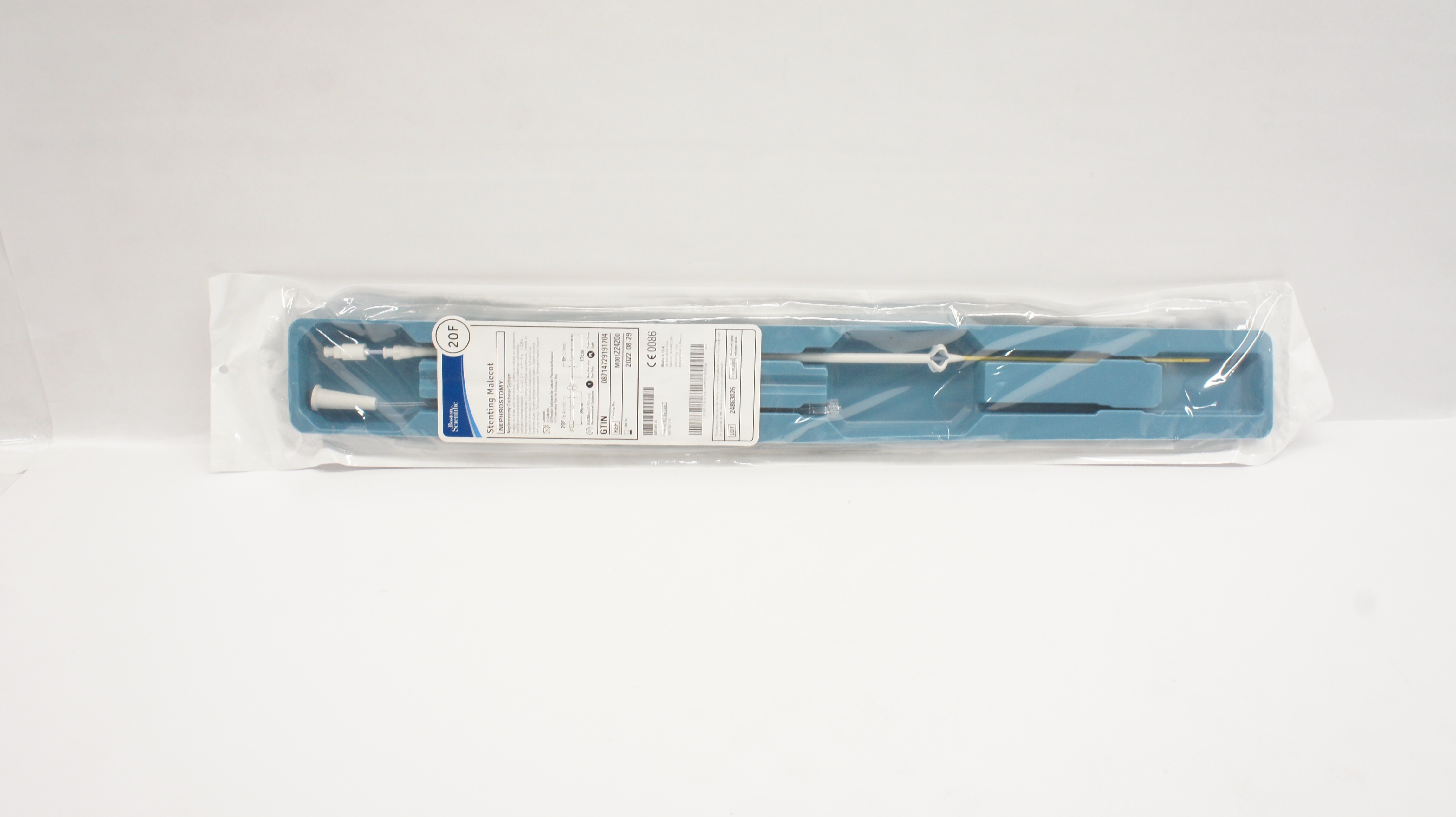Boston Scientific 22420 Stenting Malecot Nephrostomy Cath System 20F