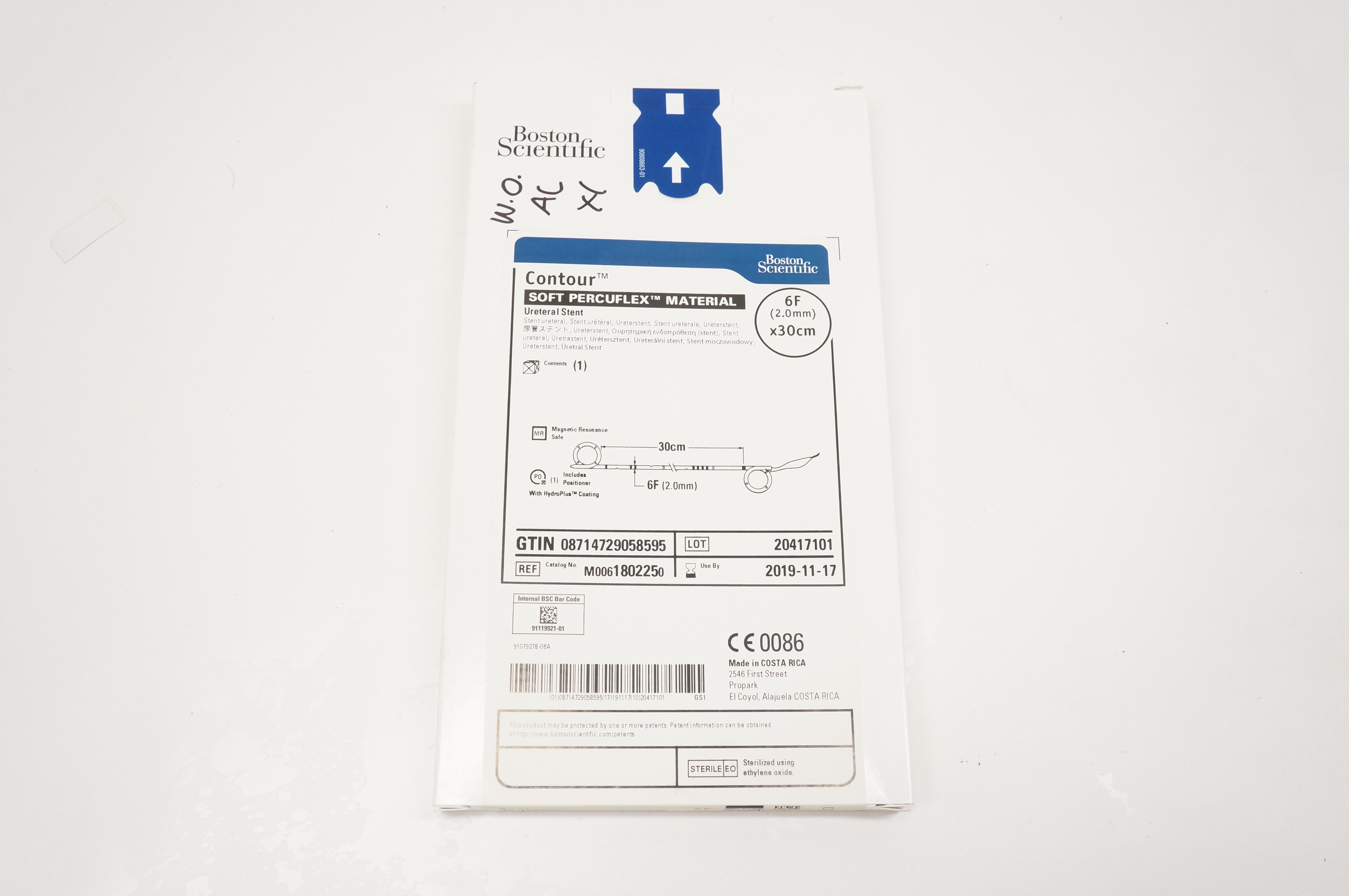 Boston Scientific 180225 Contour Soft Percuflex Material 6F x 30cm (x)