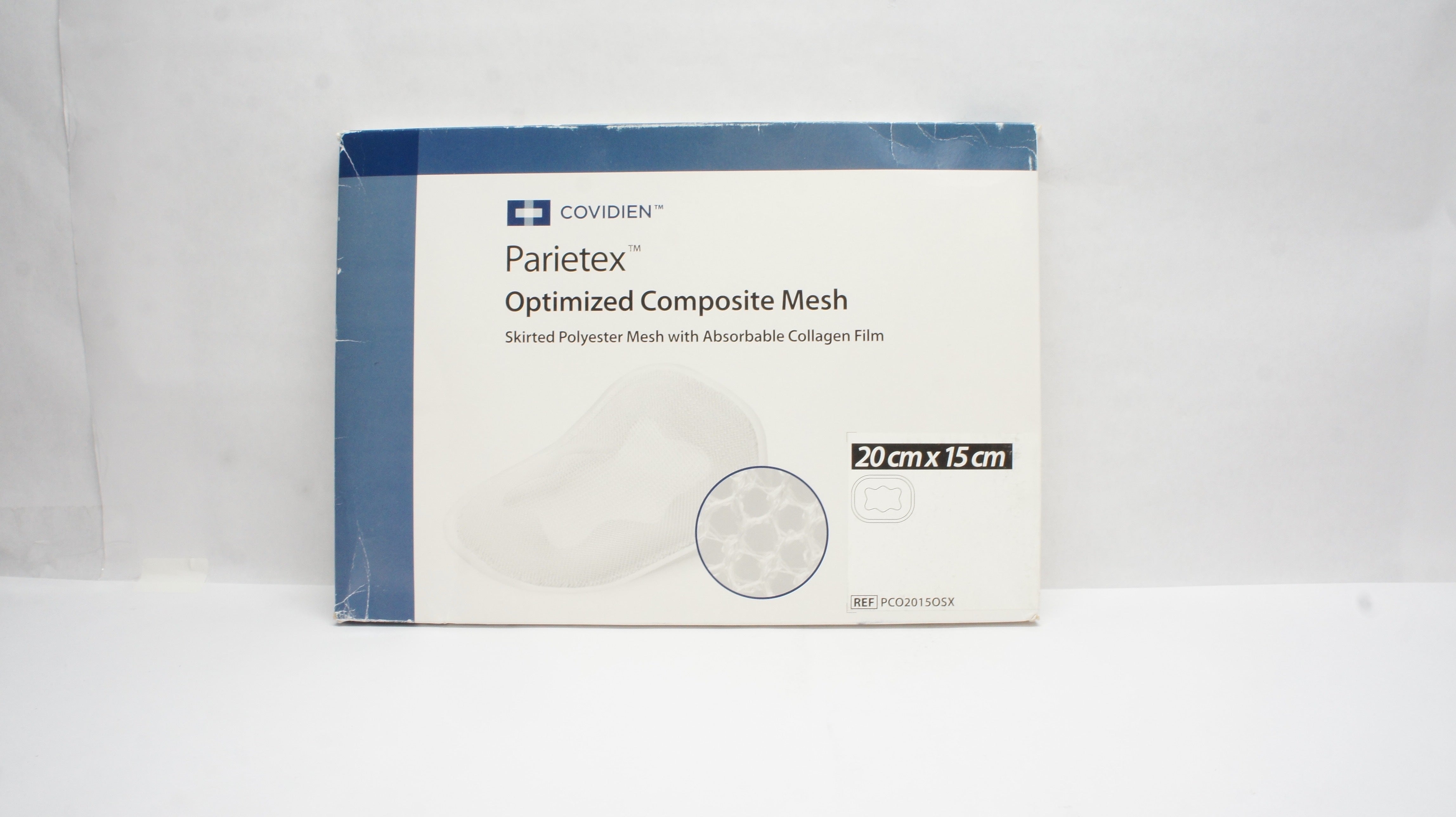 Covidien PCO2015OSX Parietex Optimized Composite Mesh 20cm X 15cm x covidien-pco2015osx-parietex-optimized-composite-mesh-20cm-x-15cm-x