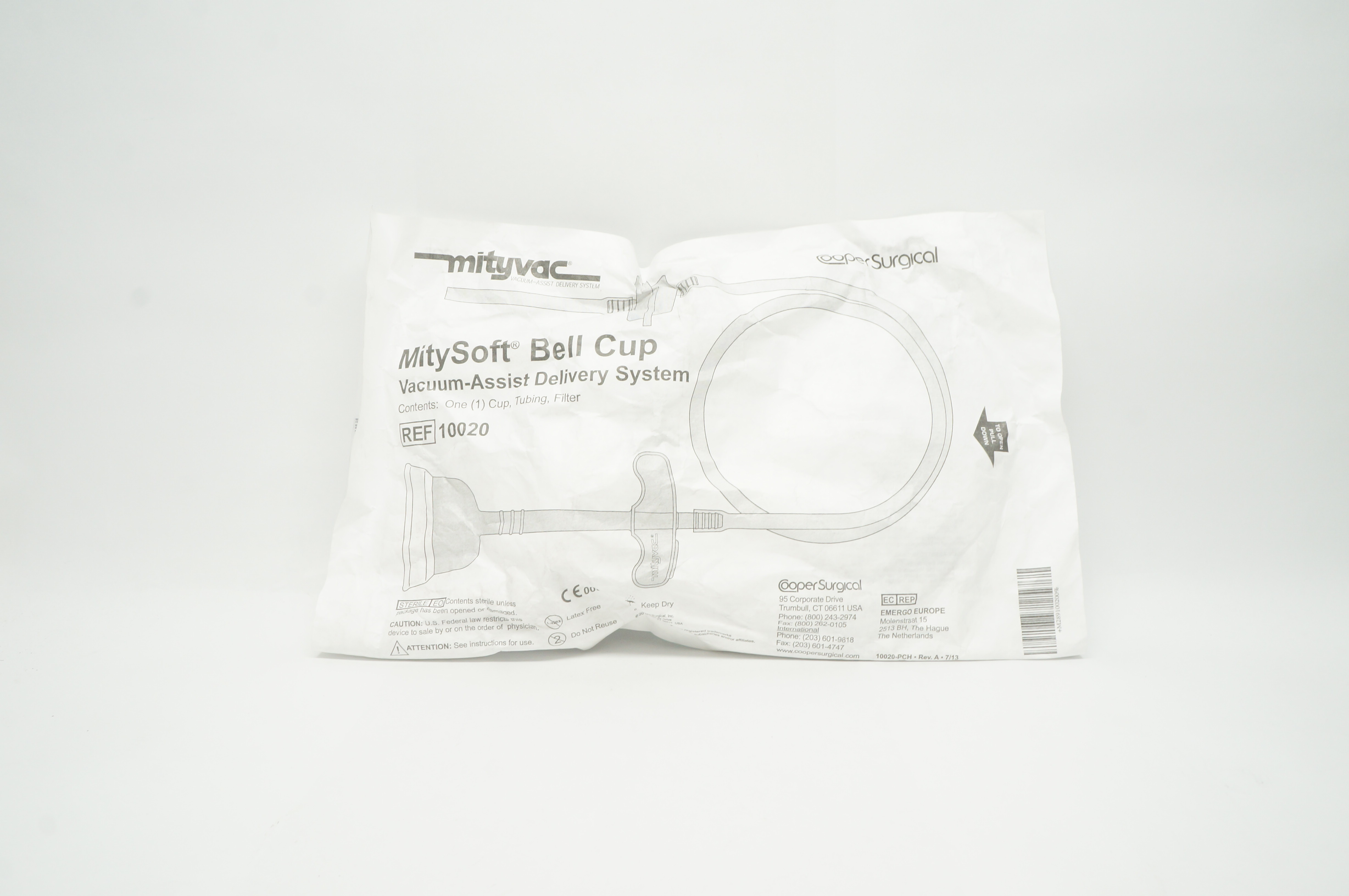 Cooper Surgical 10020 Mityvac MitySoft Bell Cup Vacuum-Assist Delivery System(x)