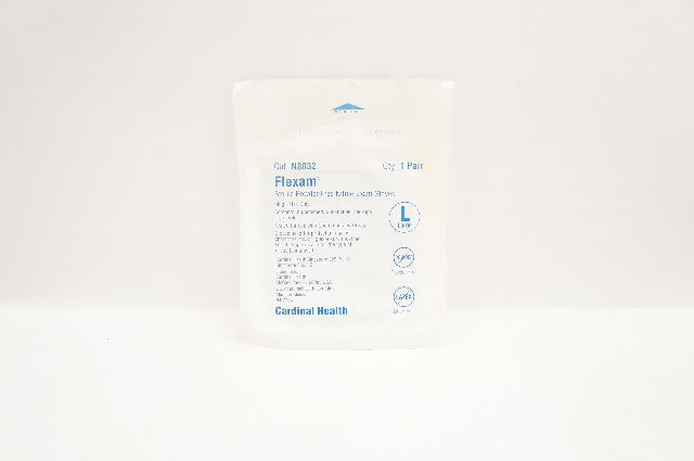 Cardinal Health N8832 Flexam Sterile Powder-Free Nitrile Exam Gloves Size L