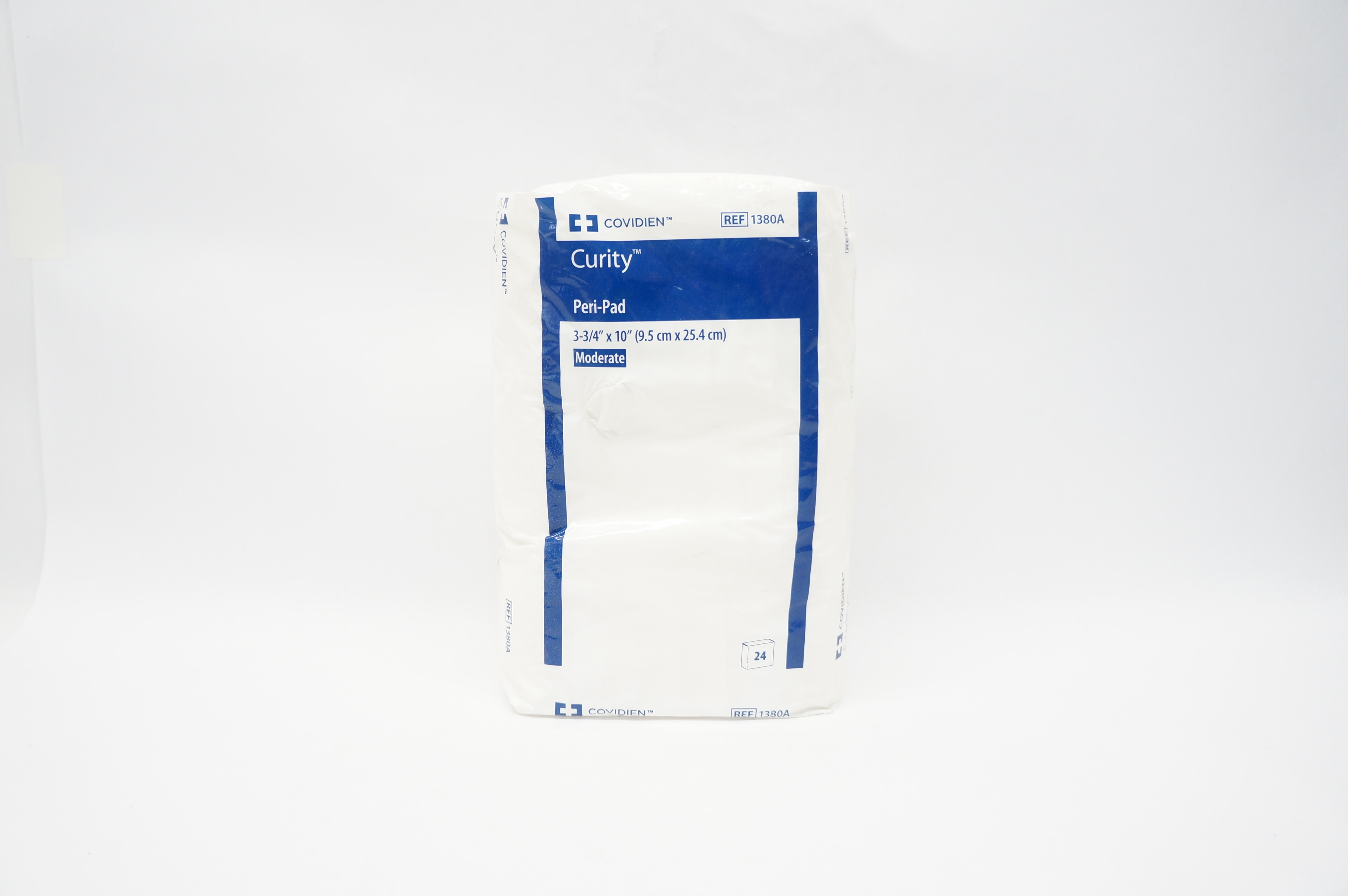 Covidien 1380A Curity Peri-Pad Moderate 3-3/4inch x 10inch – Pack of 24