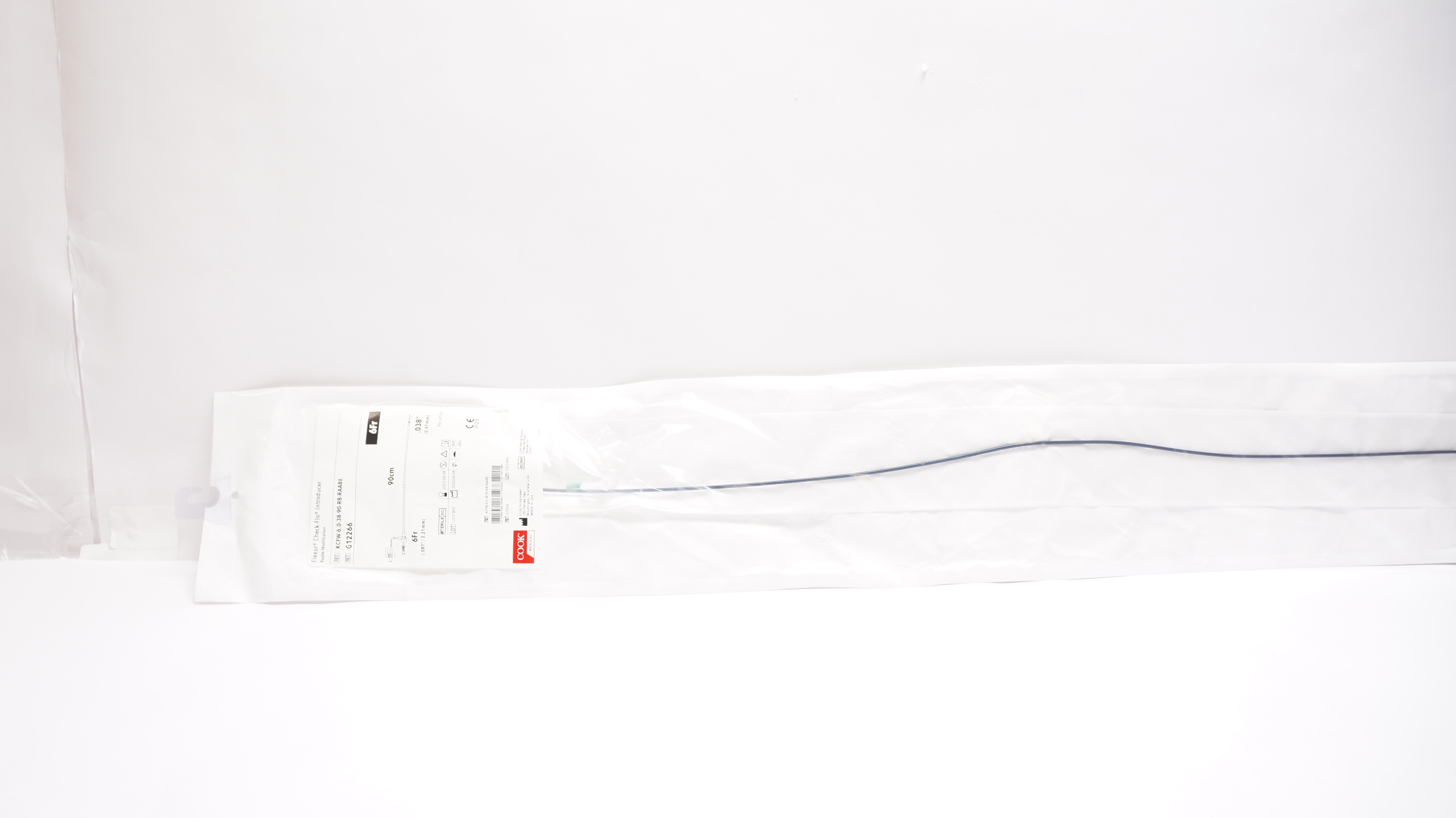 Cook Medical G12266 Flexor Check-Flo Introducer 6Fr (x)