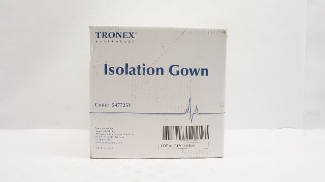 Tronex Health Care 547725Y Isolation Gown, Size  UNI, Yellow - Case of 50