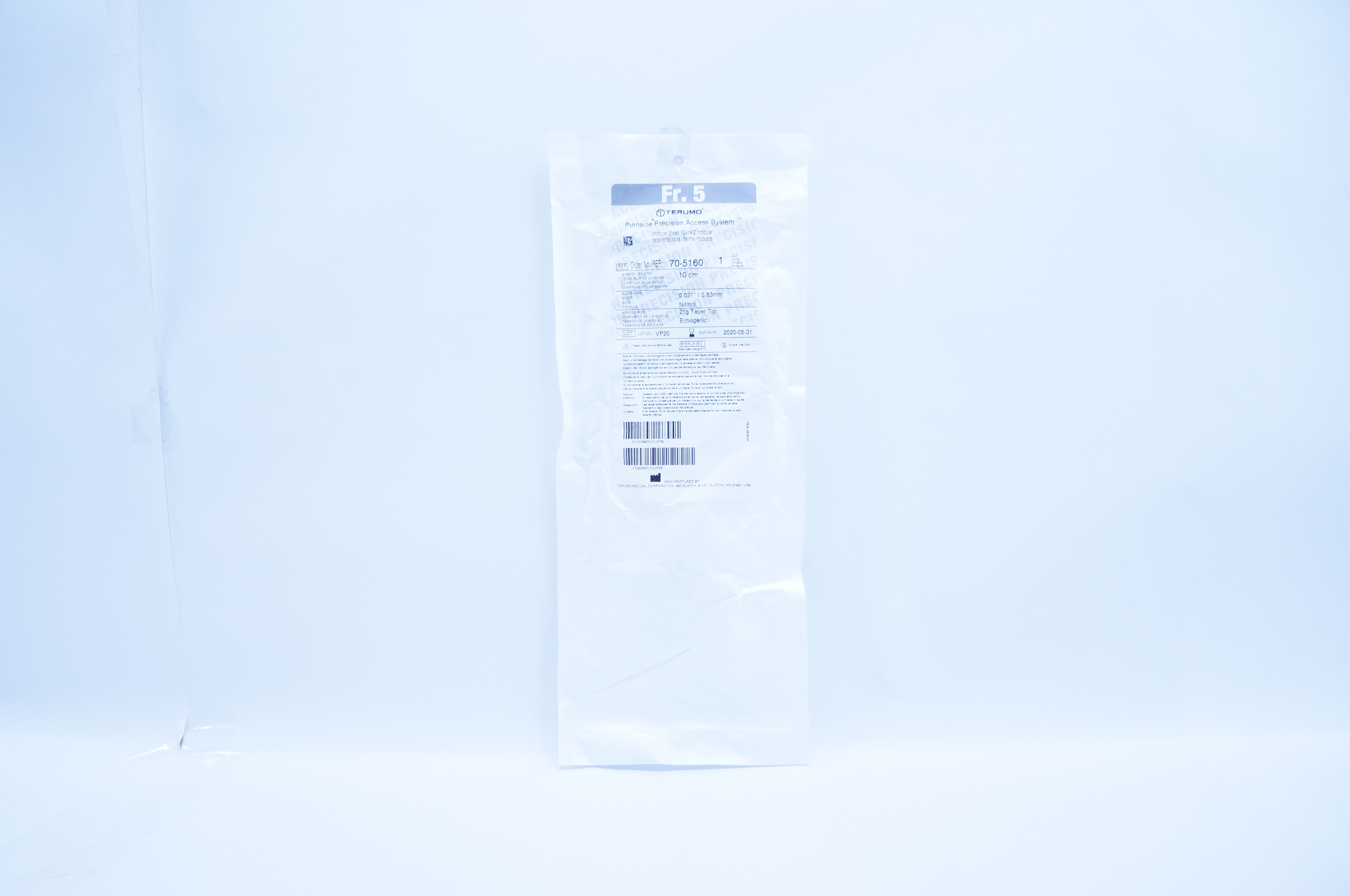 Terumo 70-5160 Pinnacle Precision Access System 5Fr. x 10cm (x)