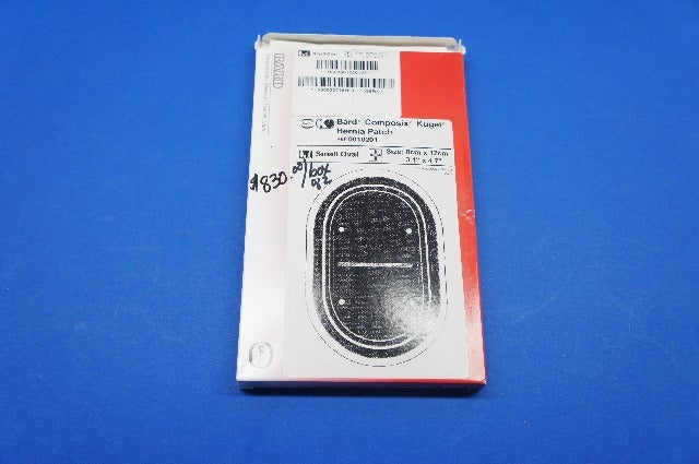 Bard 0010201 Composix Kugel Hernia Patch 3.1in x 4.7in Small Oval (x)~ Pack of 2