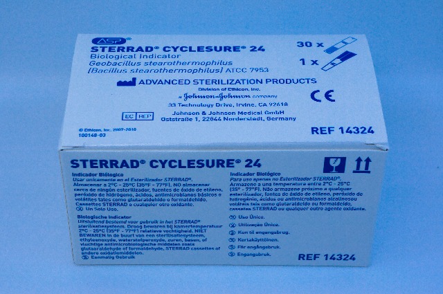 ASP 14324 Sterrad Cyclesure 24 Biological Indicator (x) - Box of 30