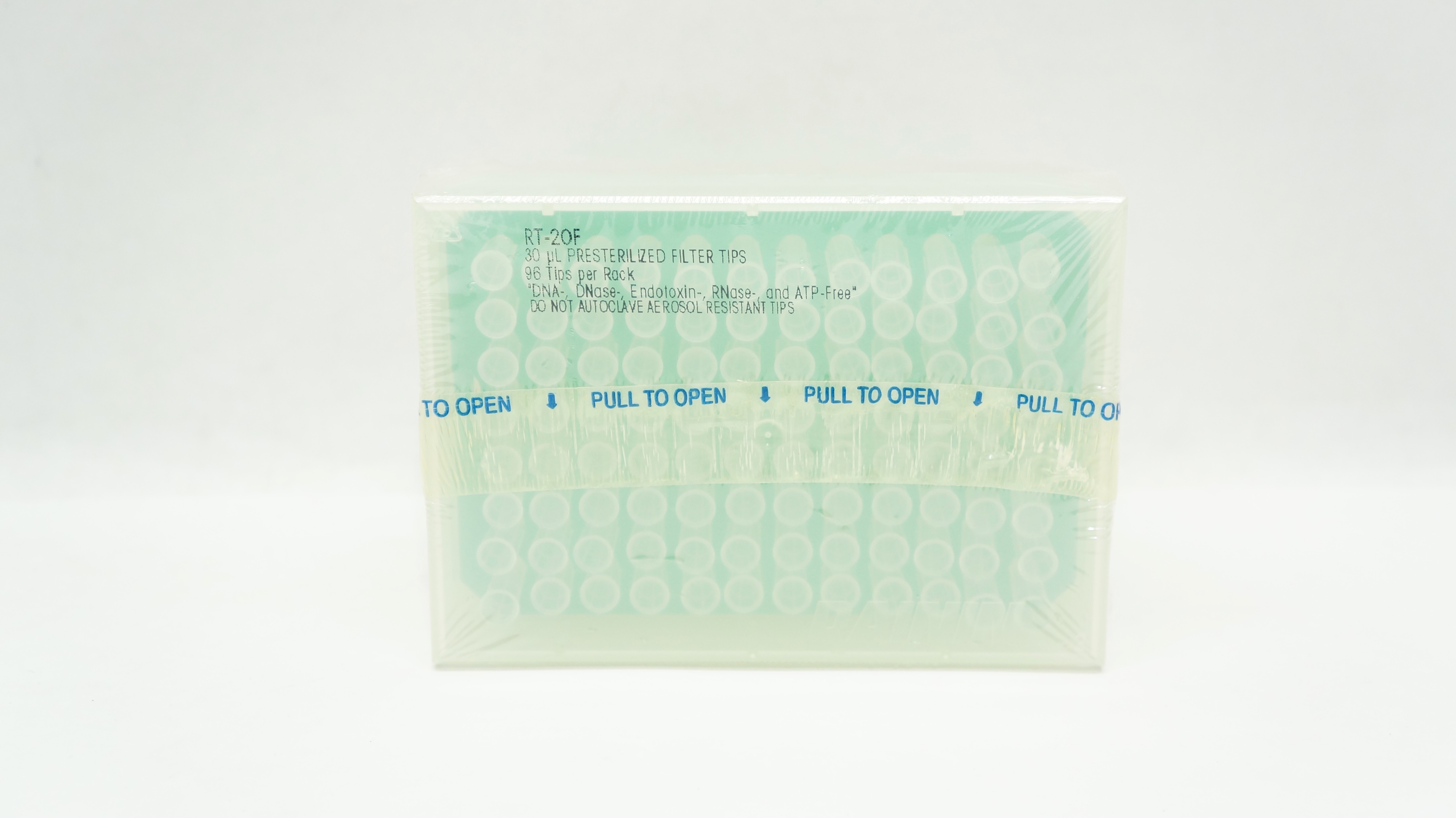 RT-20F 30 µL Presterilized Filter 96 Tips Per Rack