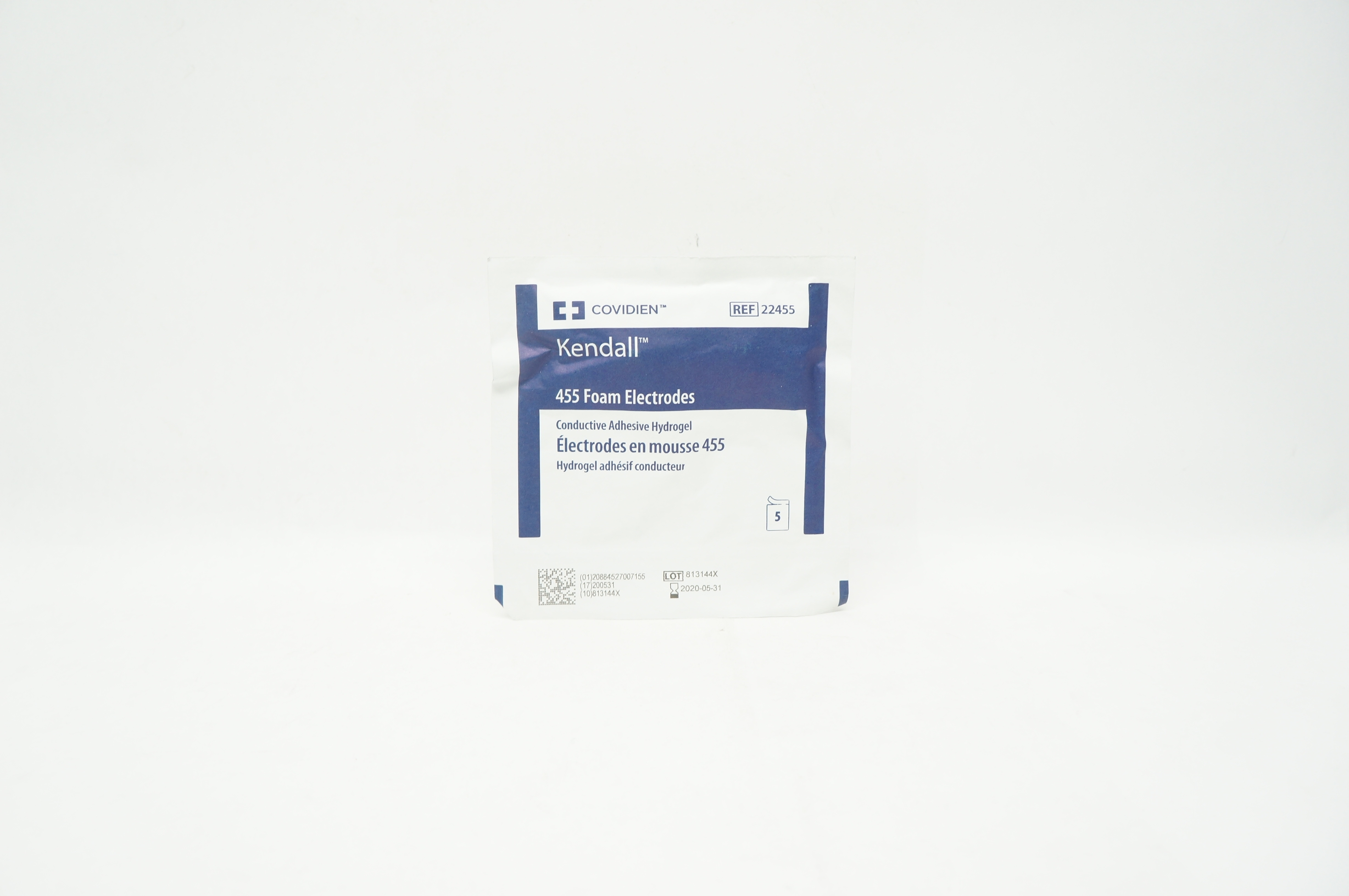 Covidien 22455 Kendall 455 Foam Electrodes  (x) - Pack of 5