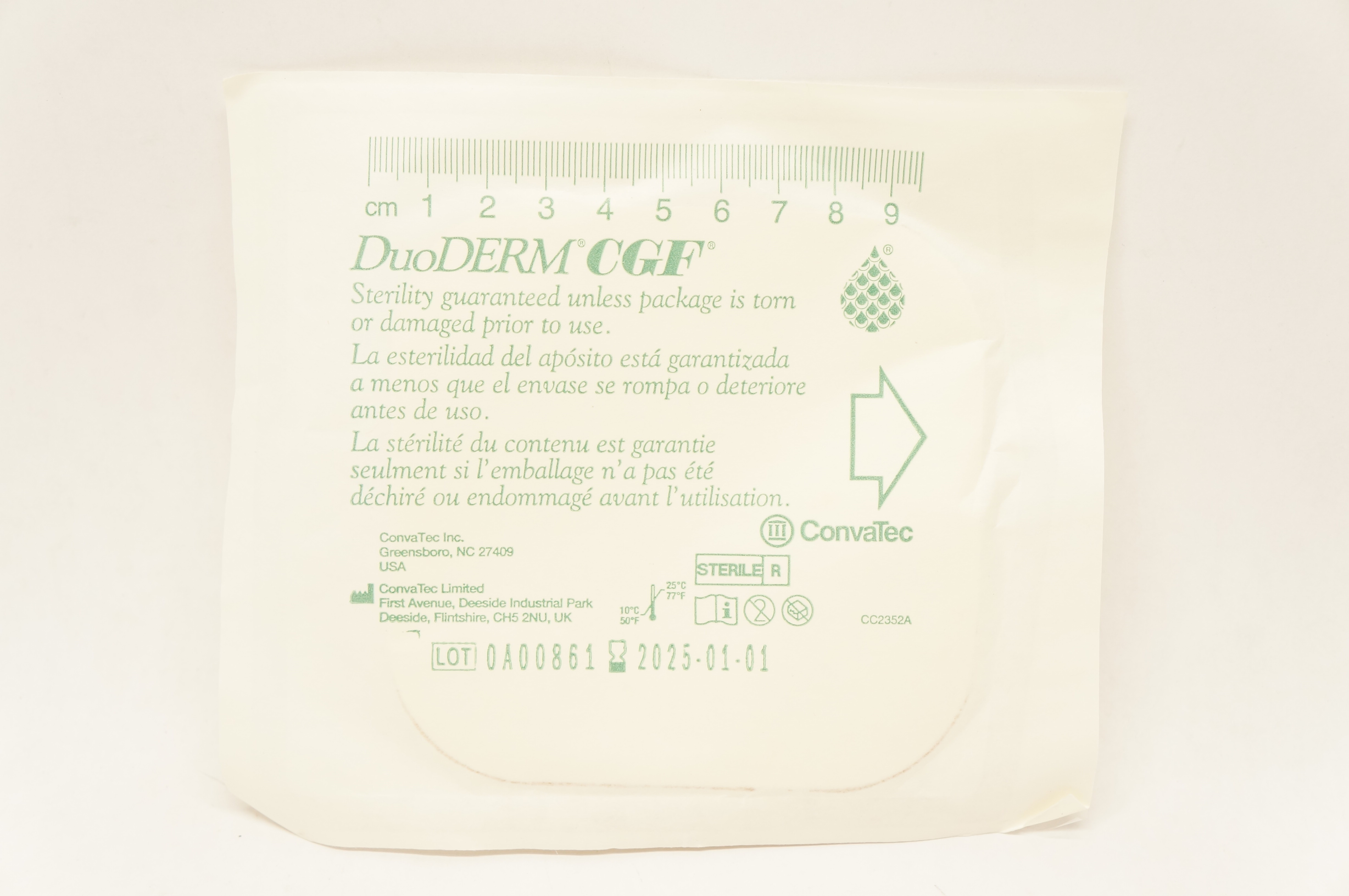 ConvaTec CC2352A DuoDERM CGF Dressing