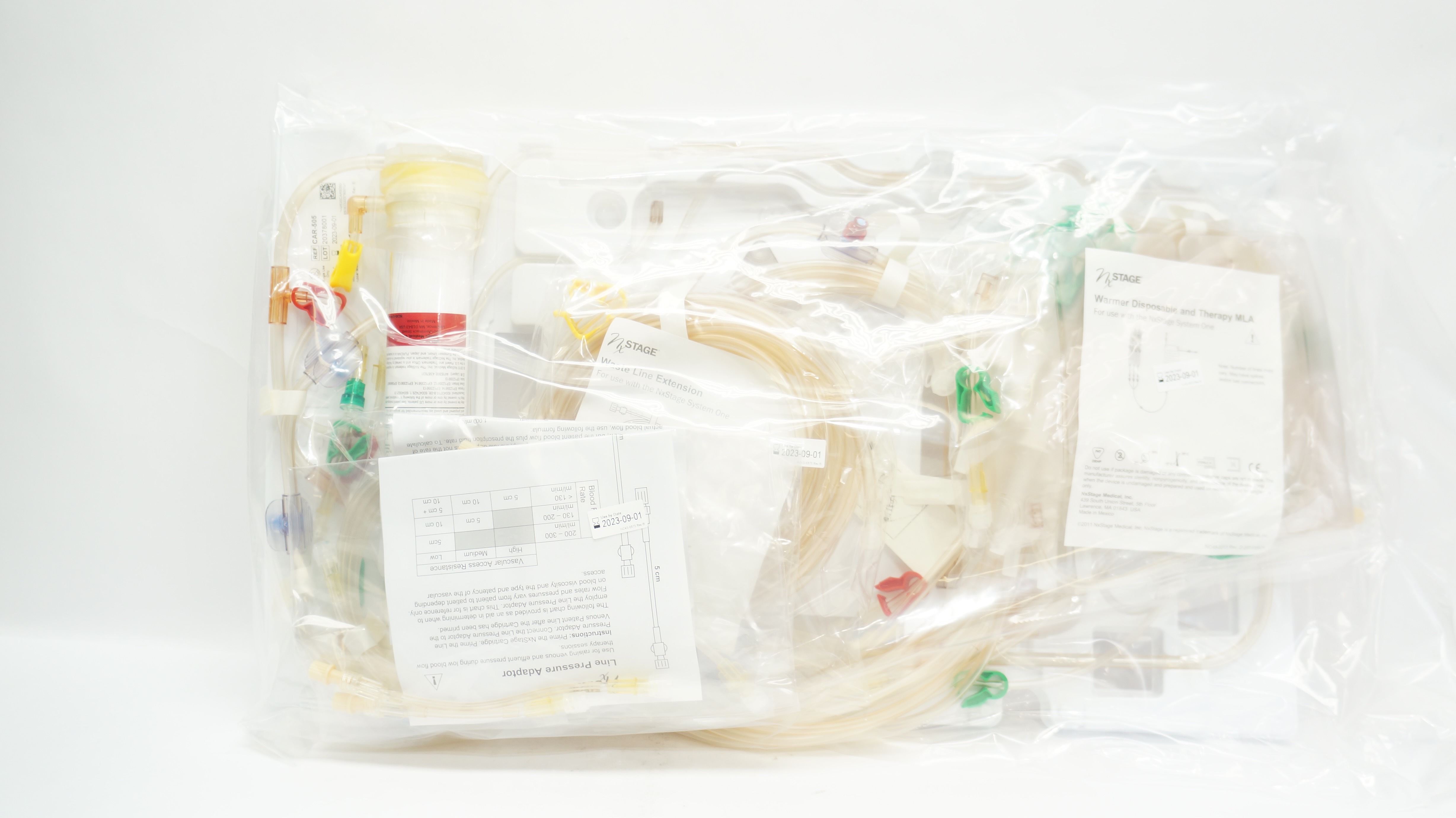 NxStage CAR-505 DIALYSIS CARTRIDGE KIT (x)