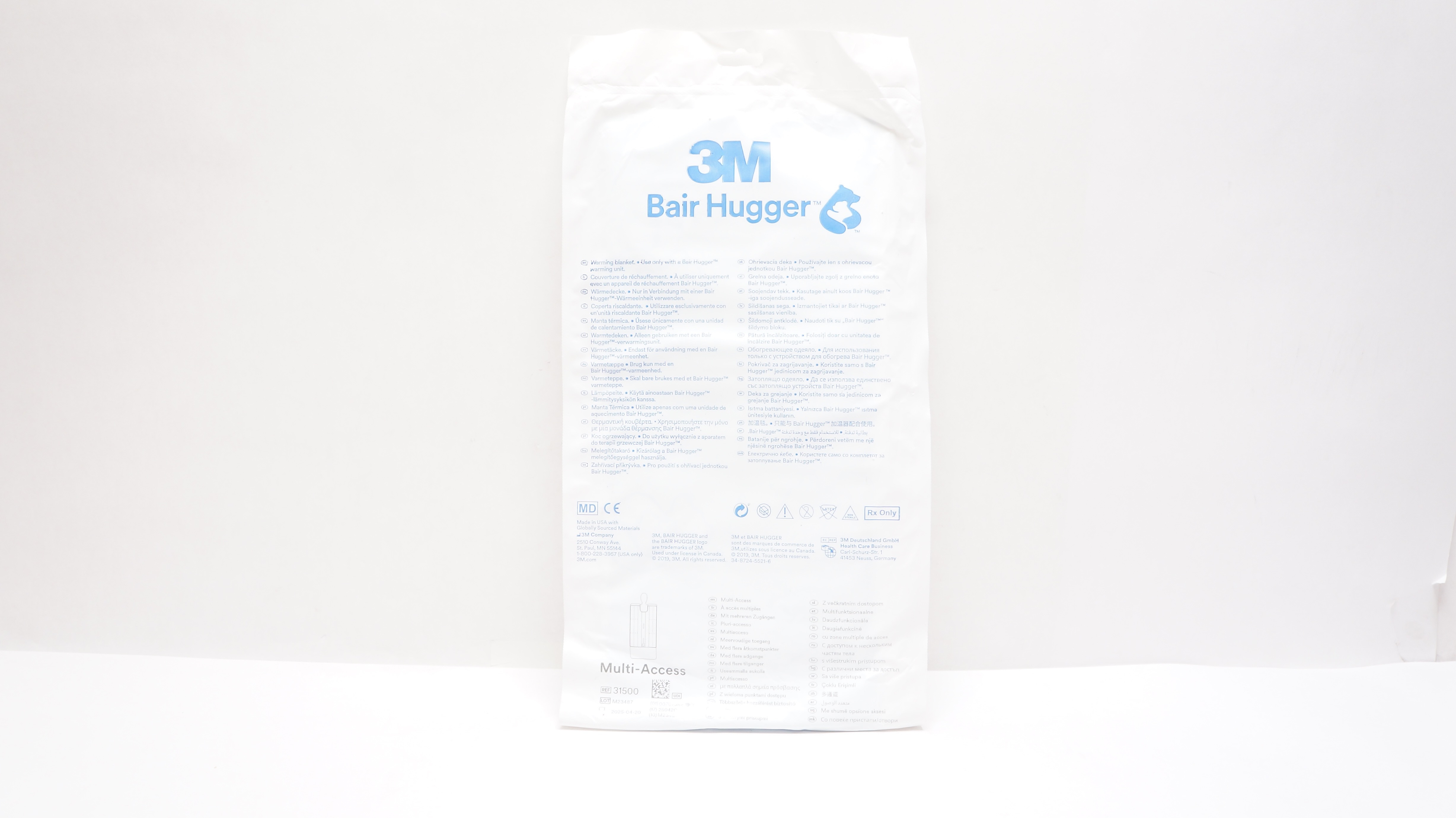 3M 31500 Bair Hugger Multi-Access Warming Blanket