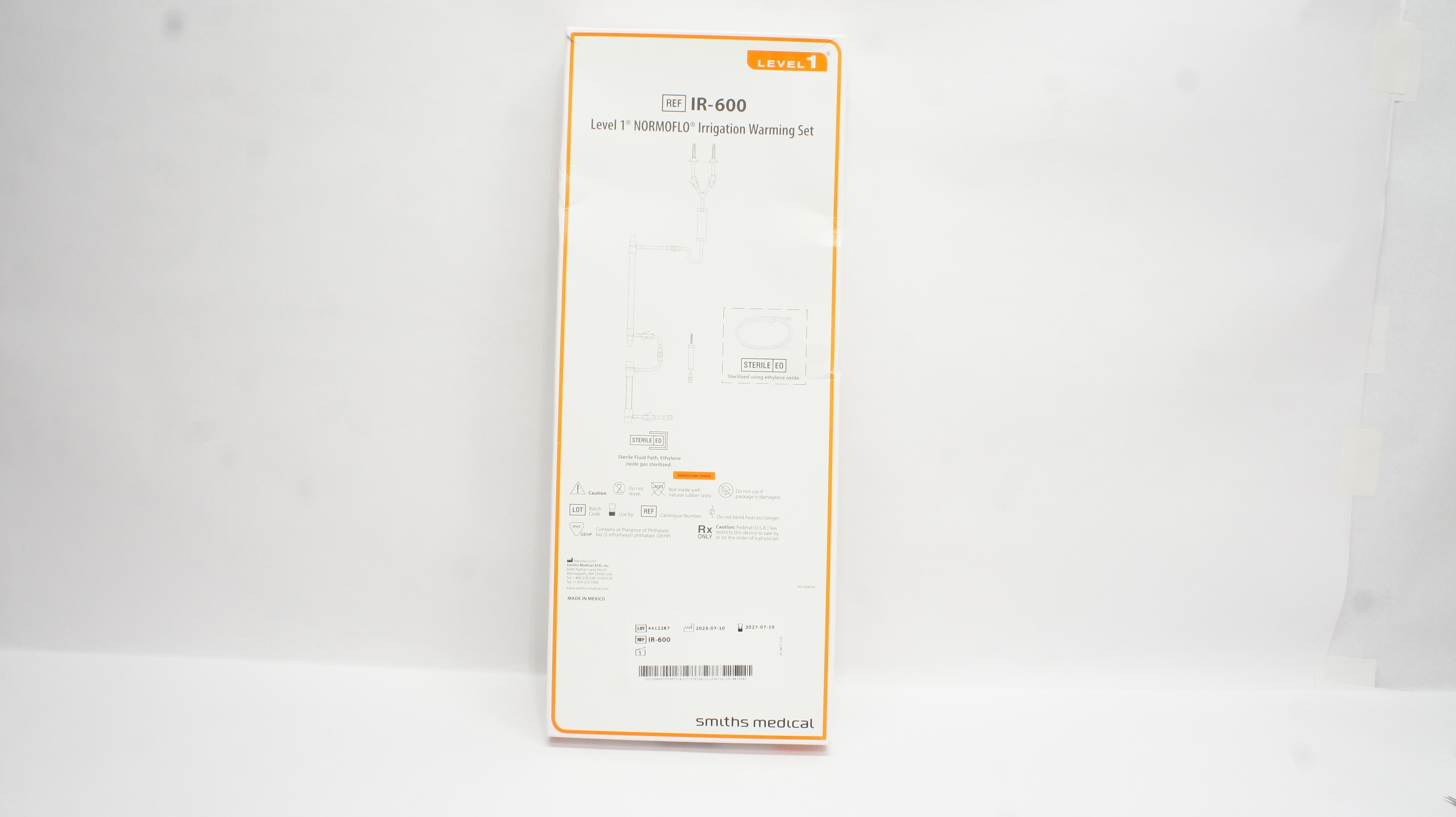 Smiths Medical IR-600 Level 1 Normoflo Irrigation Warming Set