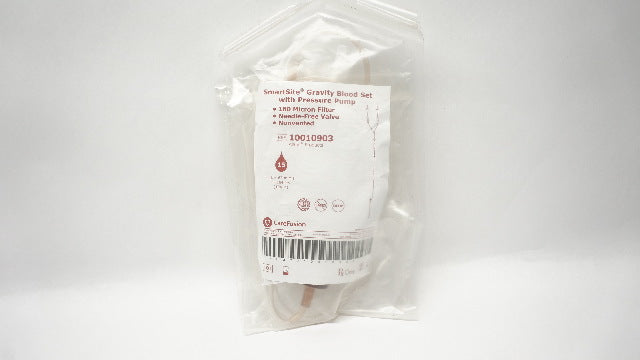 CareFusion 10010903 Alaris SmartSite Gravity Blood Set 104inch x 67ml, 15 drops