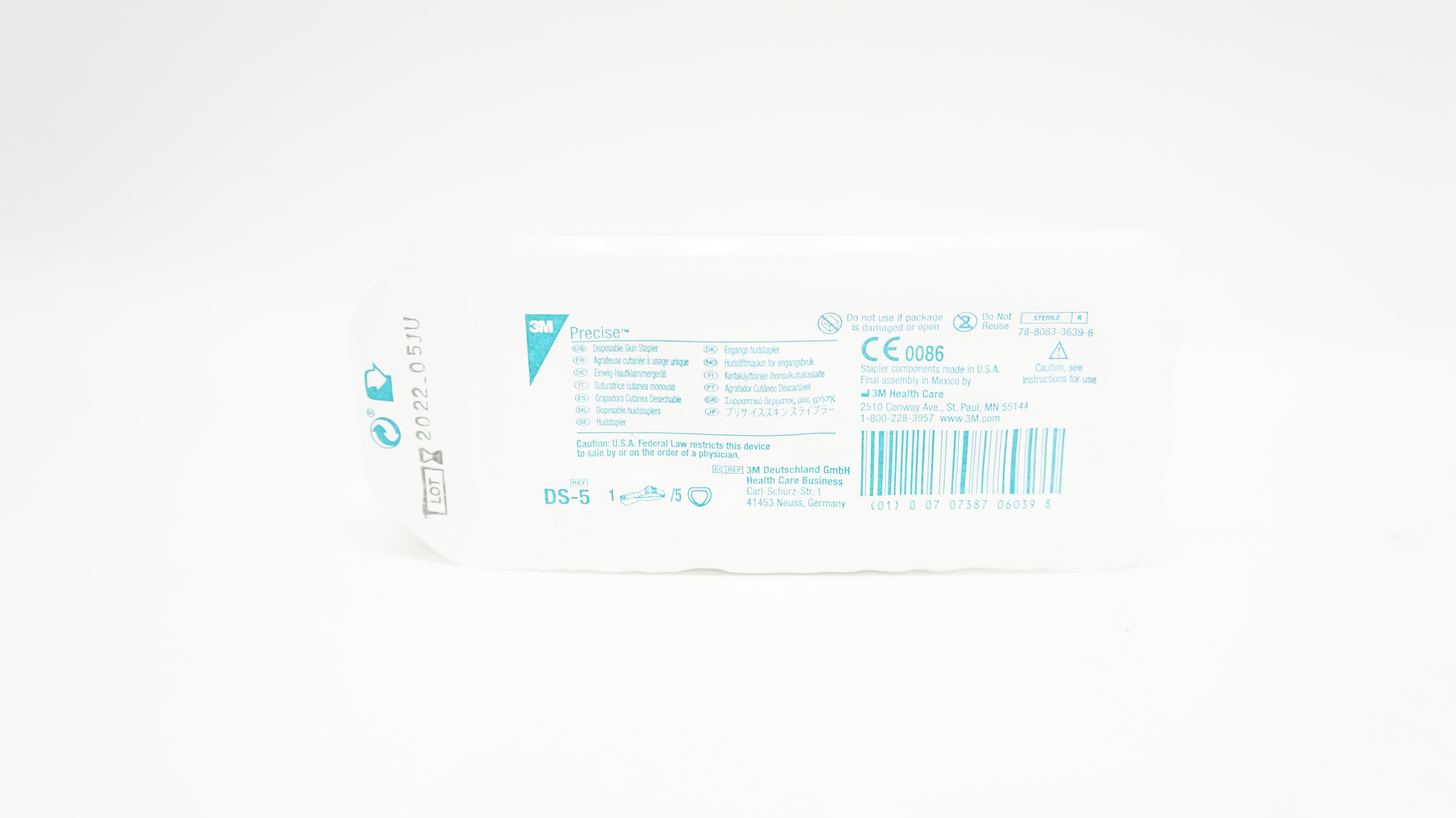 3M DS-5 Precise Disposable Skin Stapler (x)