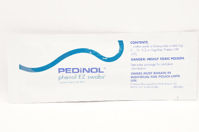 Pedinol 9512301 Phenol EZ Swab (x)