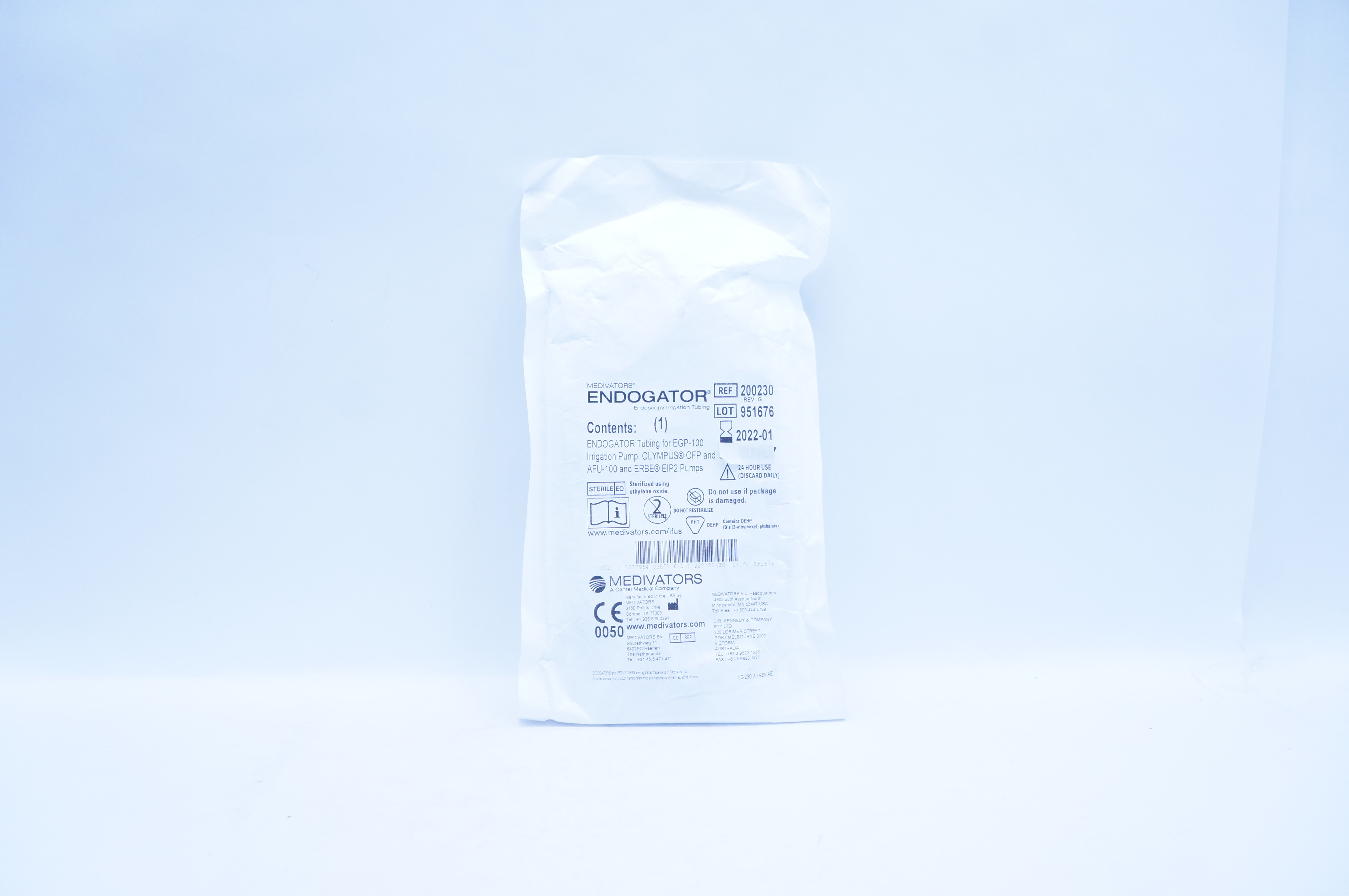 Medivators 200230 Endogator Endoscopy Irrigation Tubing