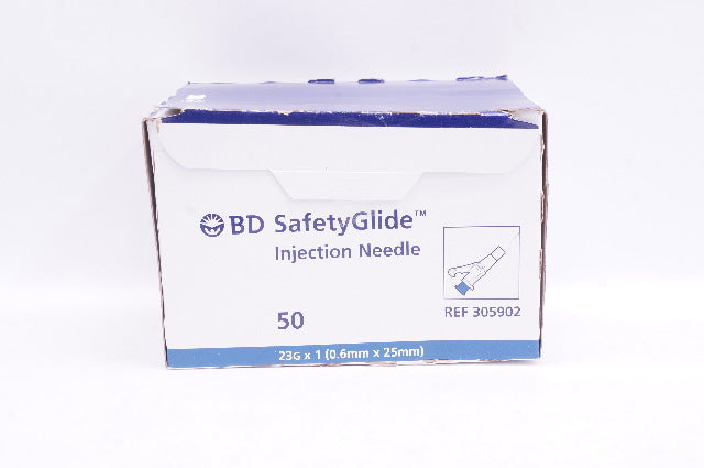 BD 305902 SafetyGlide Injection Ndle 23G x 1 inch - Box of 50 (x)