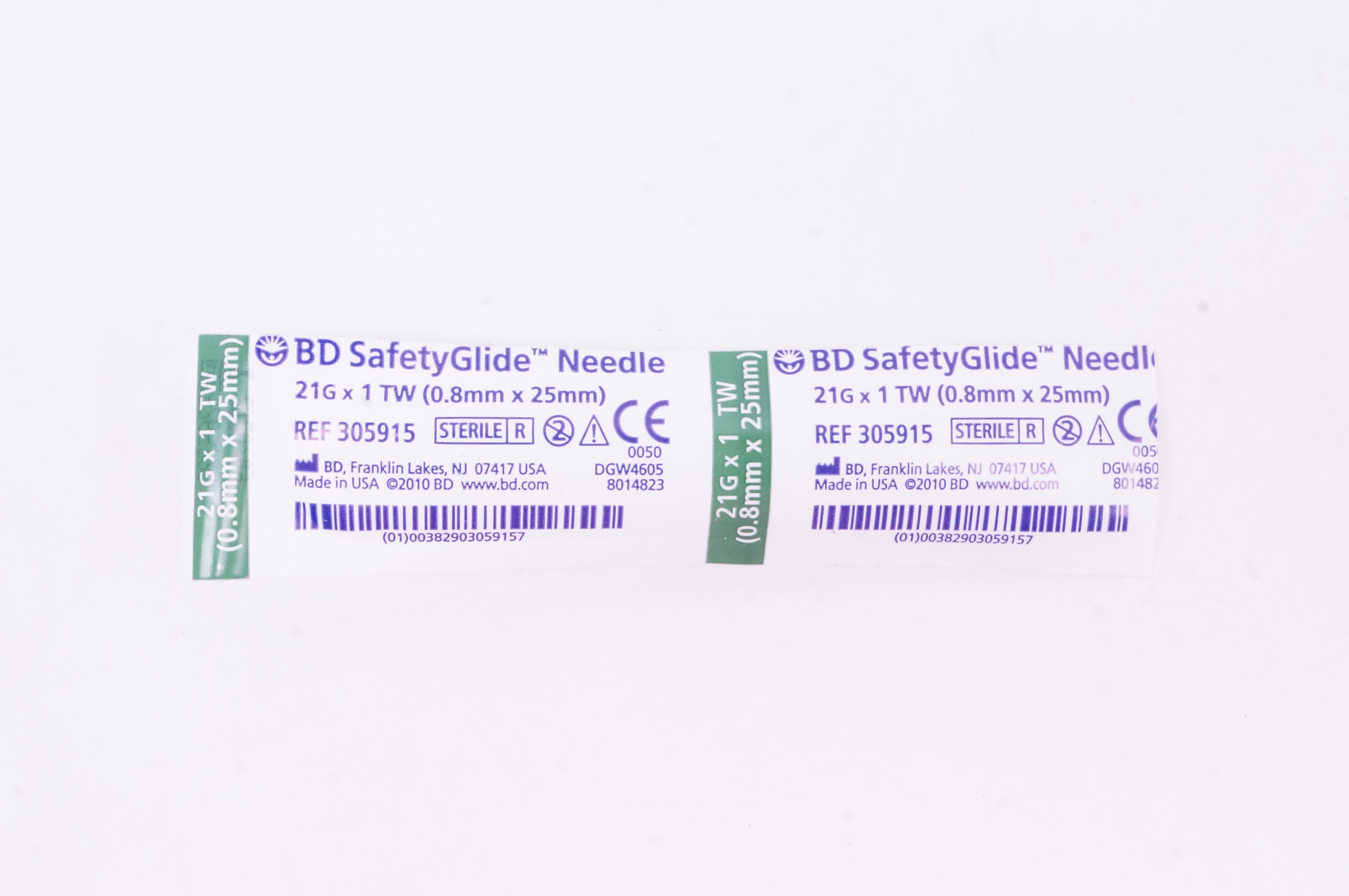 BD 305915 SafetyGlide Ndle. 21G x 1TW (x)