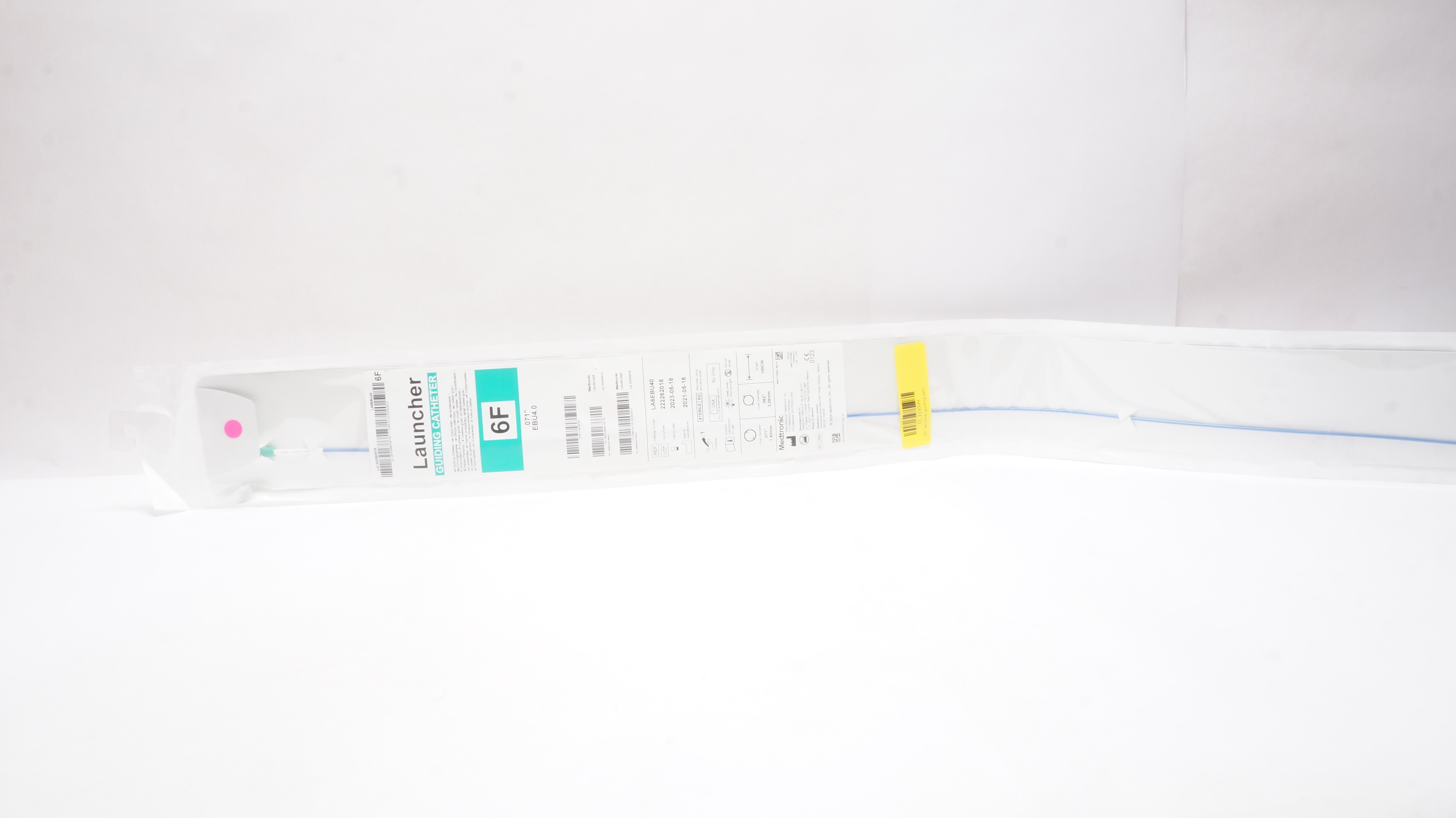 Medtronic LA6EBU40A Launcher Guiding Cath. EBU4.0 6F x .071inch x 110cm (x)