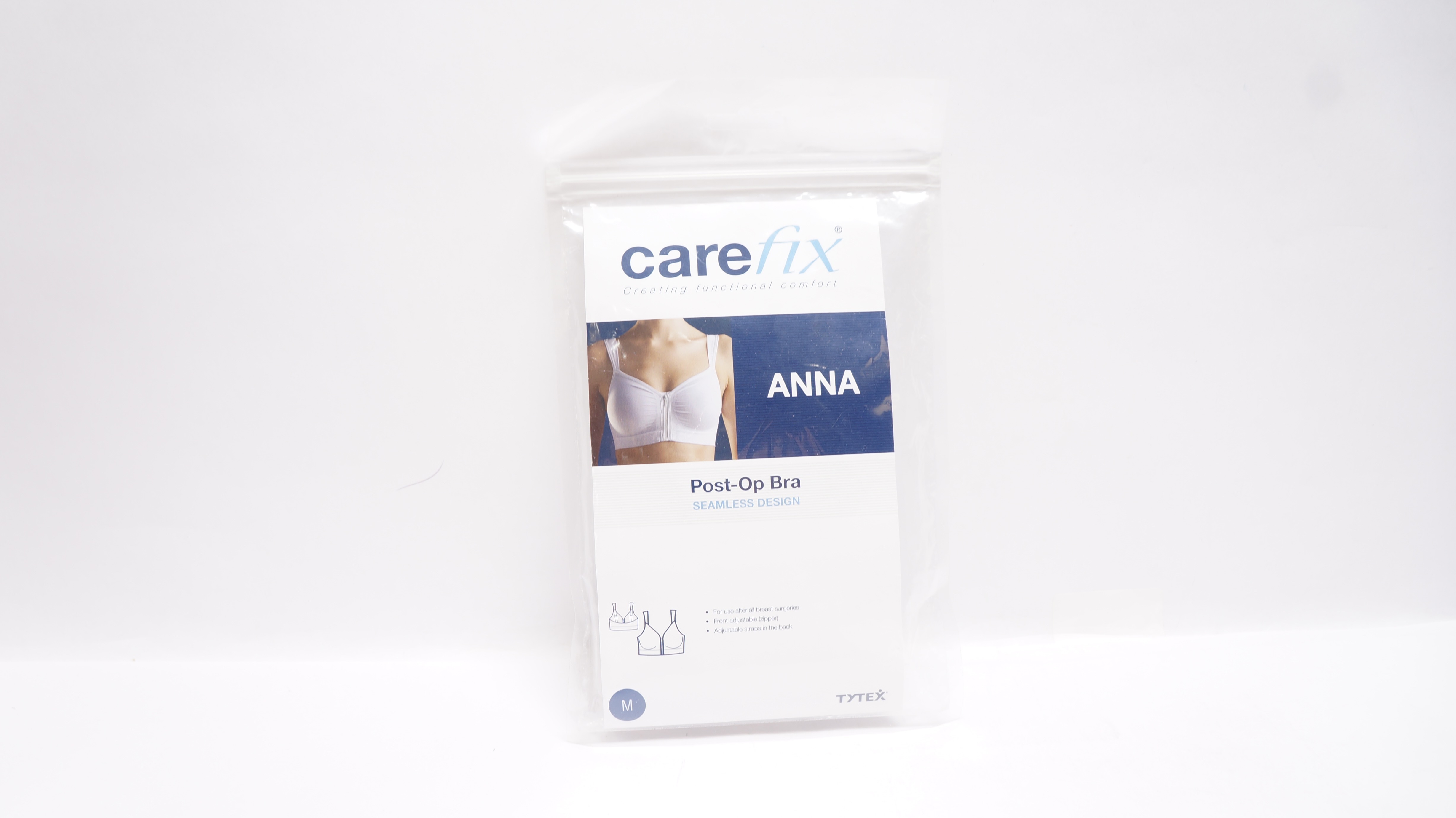 Tytex 3270 Carefix Anna Seamless Post-Op Bra, White, Size Medium (x)