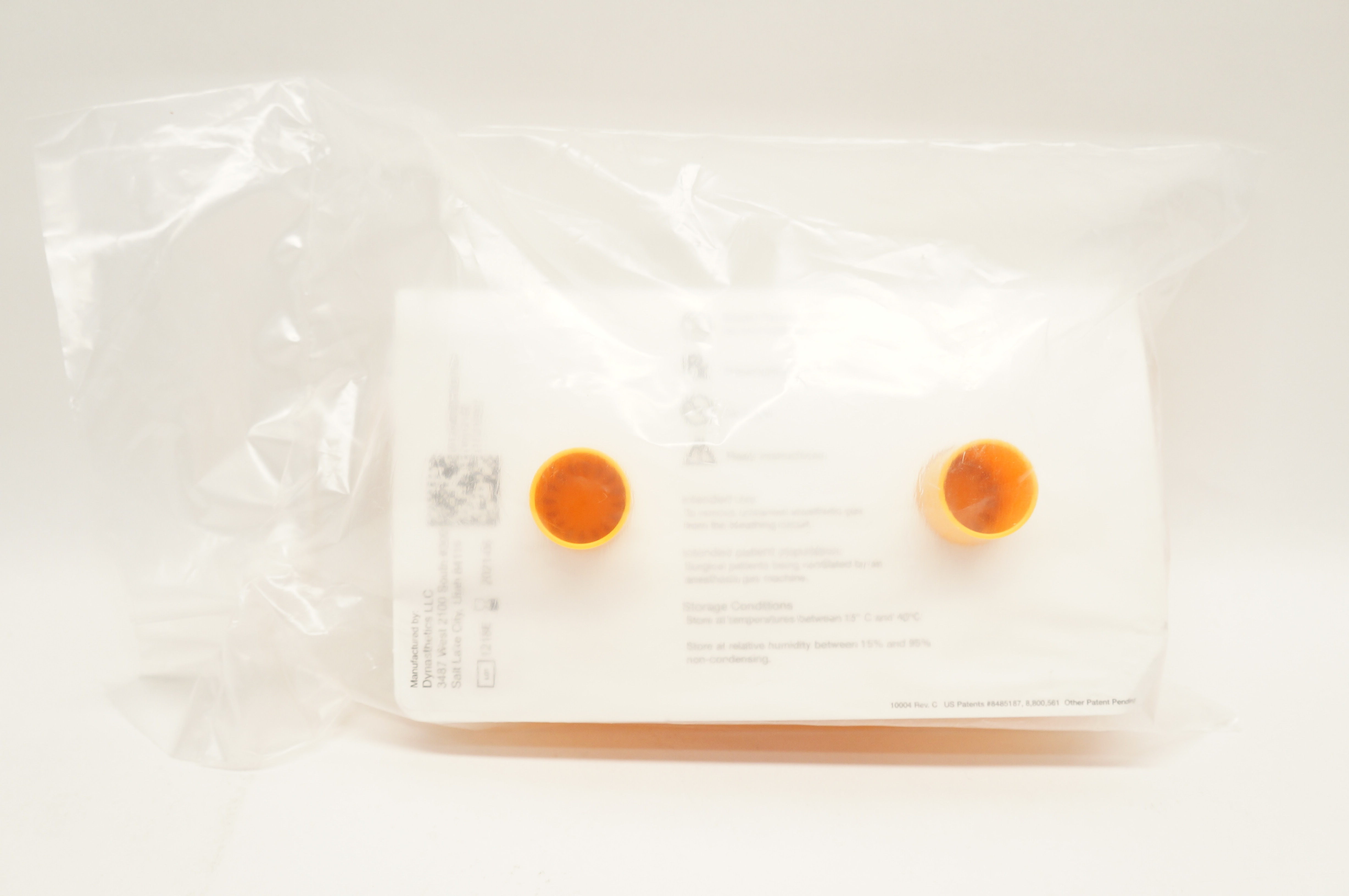 Dynasthetics VAPOR-CLEAN Orange Filters for Malignant Hyperthermia (x)