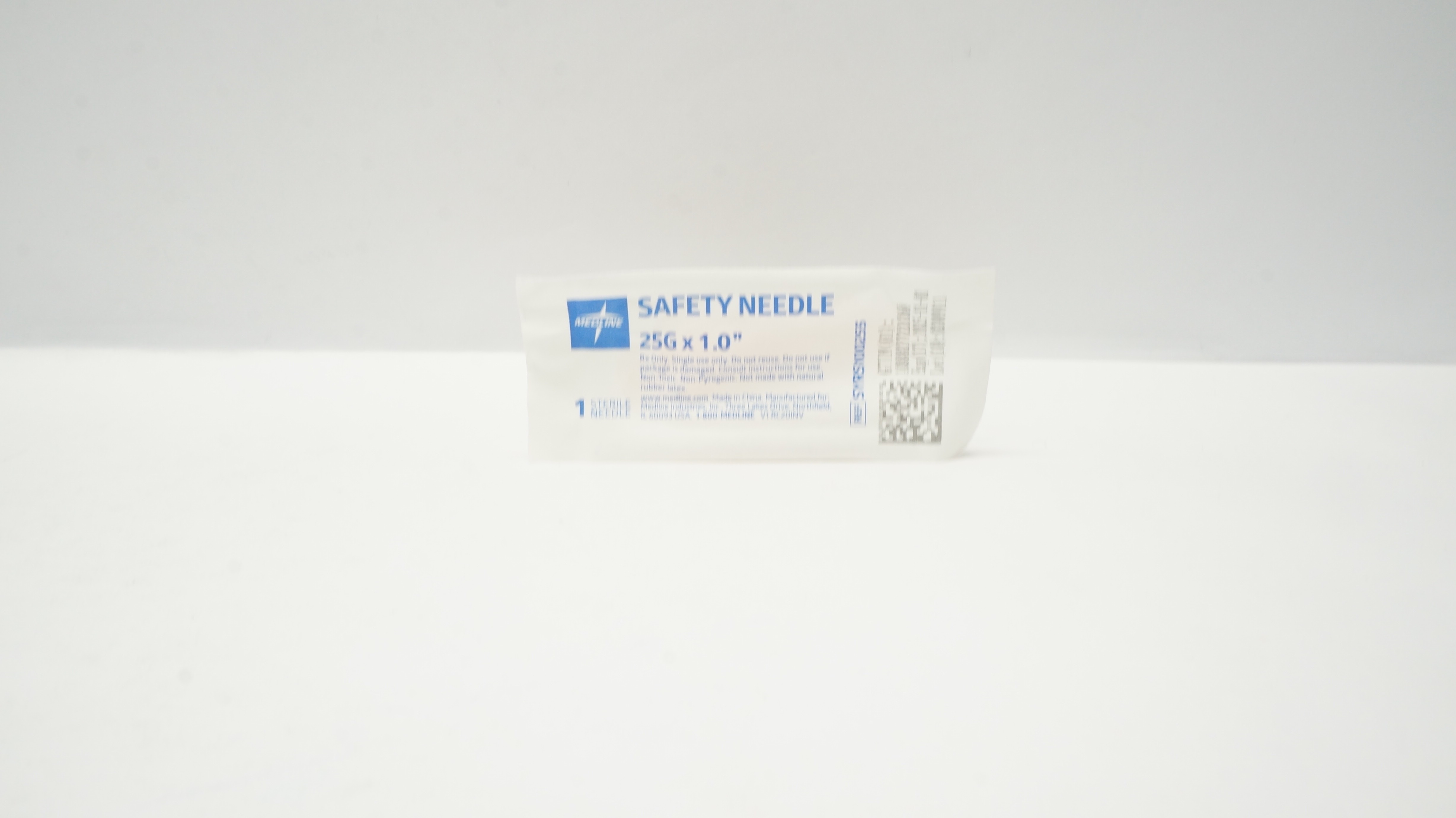 Medline SYRS100255 Safety Ndle 25G x 1.0inch