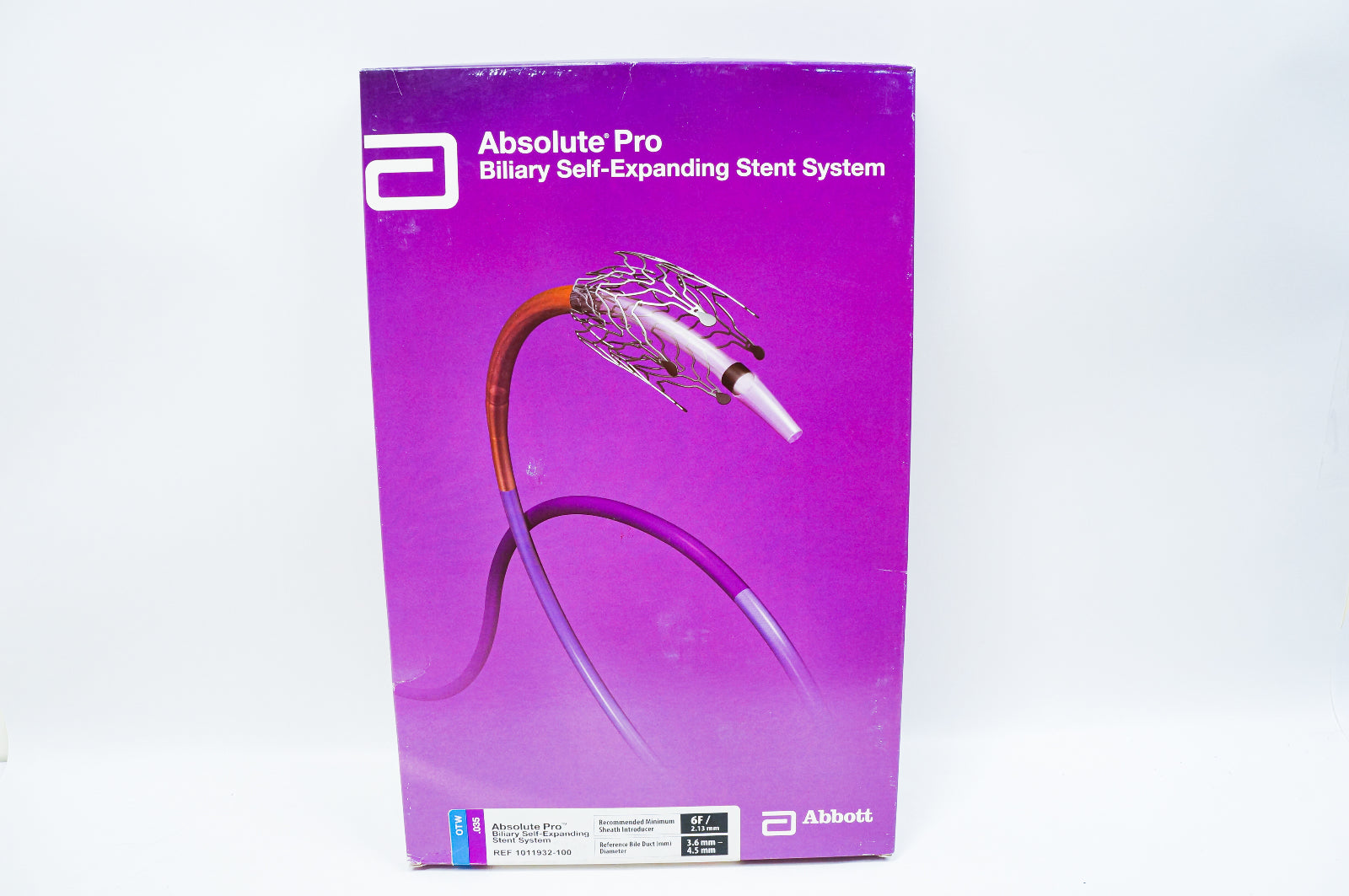 Abbott 1011932-100 Absolute Pro Biliary Self-Expanding Stnt 5x100mm, 135cm (x)