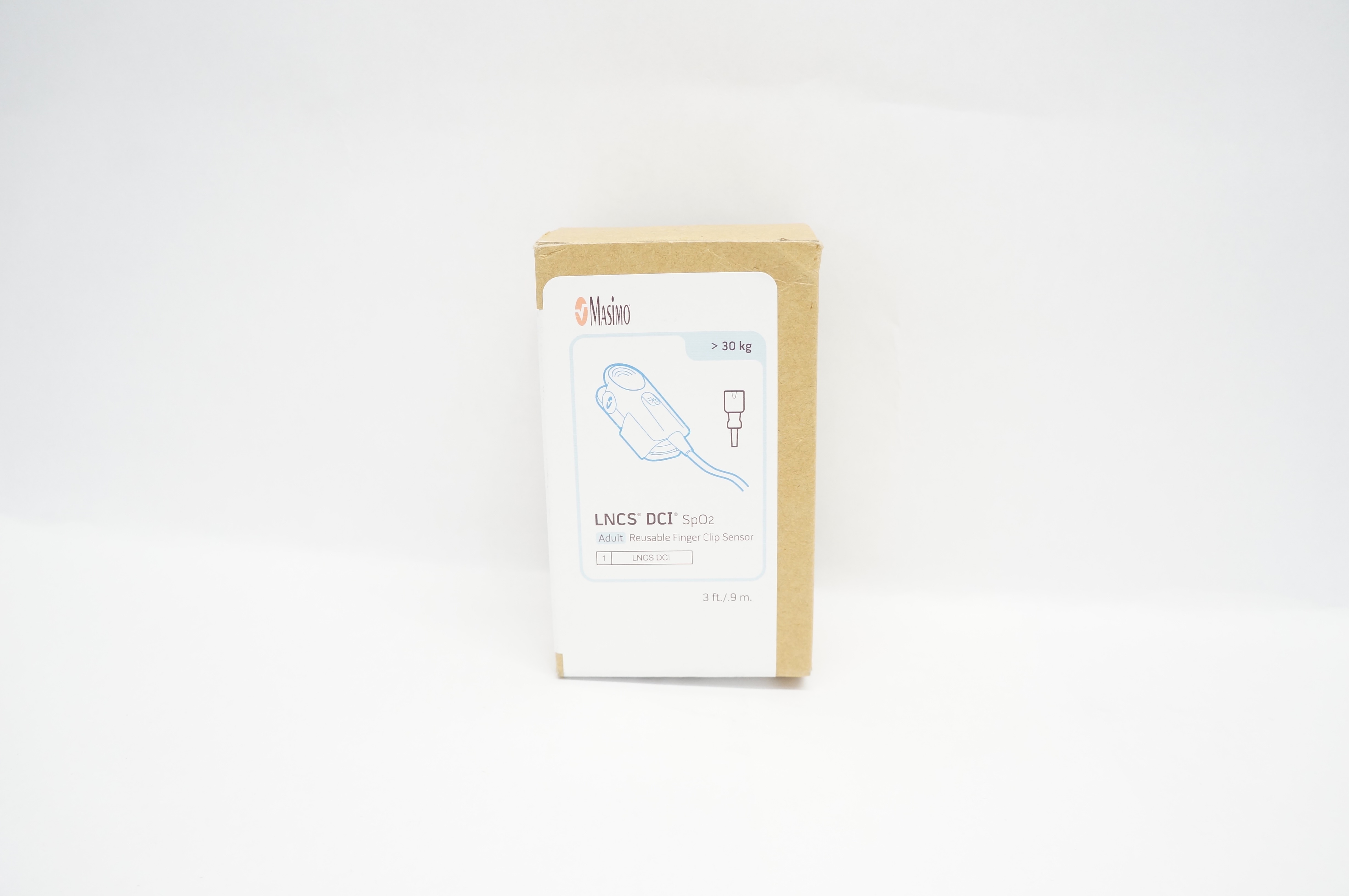 C013d Masimo 1863 LNCS DCI SpO2 Resuable Finger Clip Sensor 3Ft x 0.9m >30
