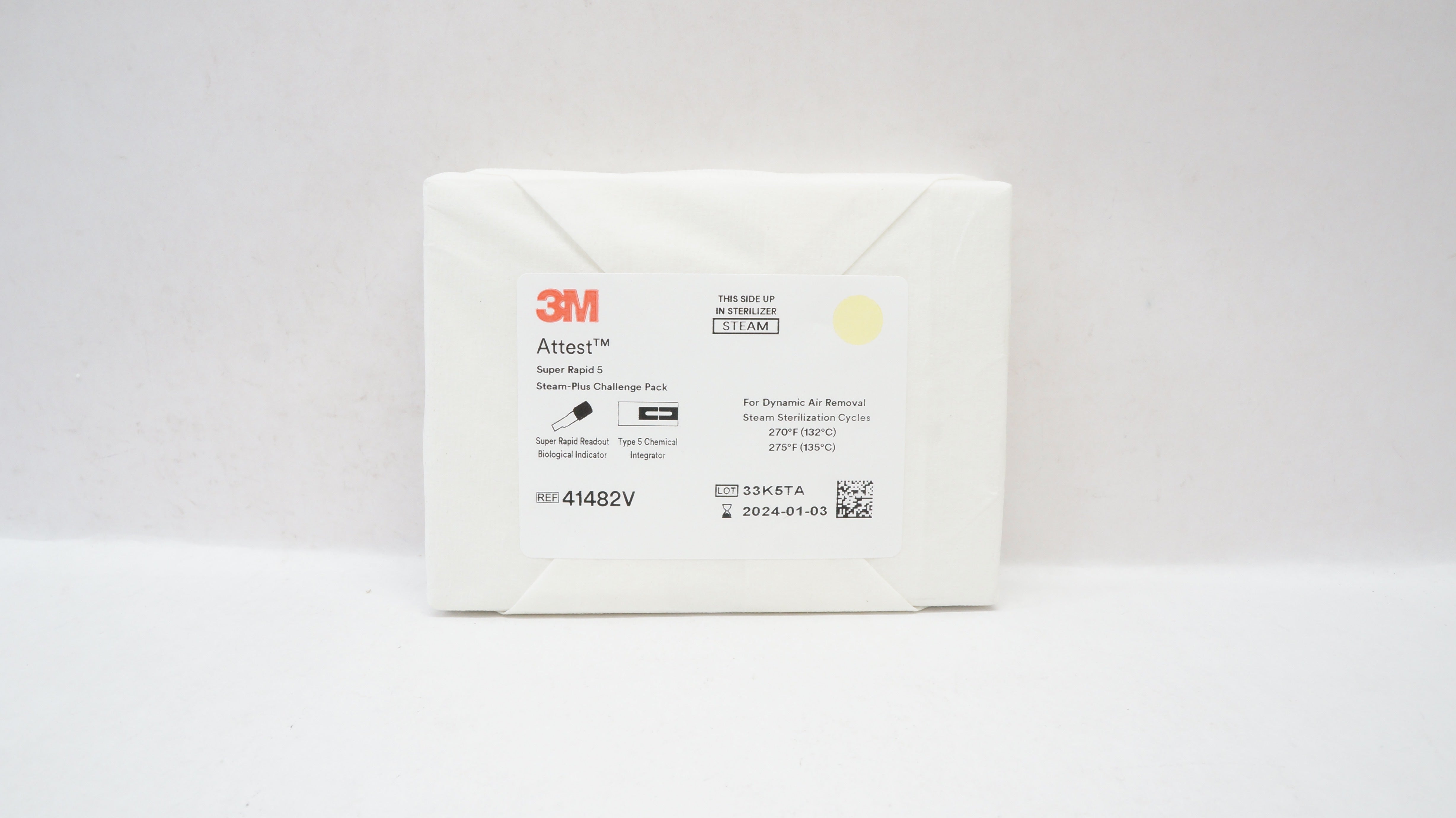3M 41482V Attest Super Rapid 5 Steam‑Plus Challenge Pack