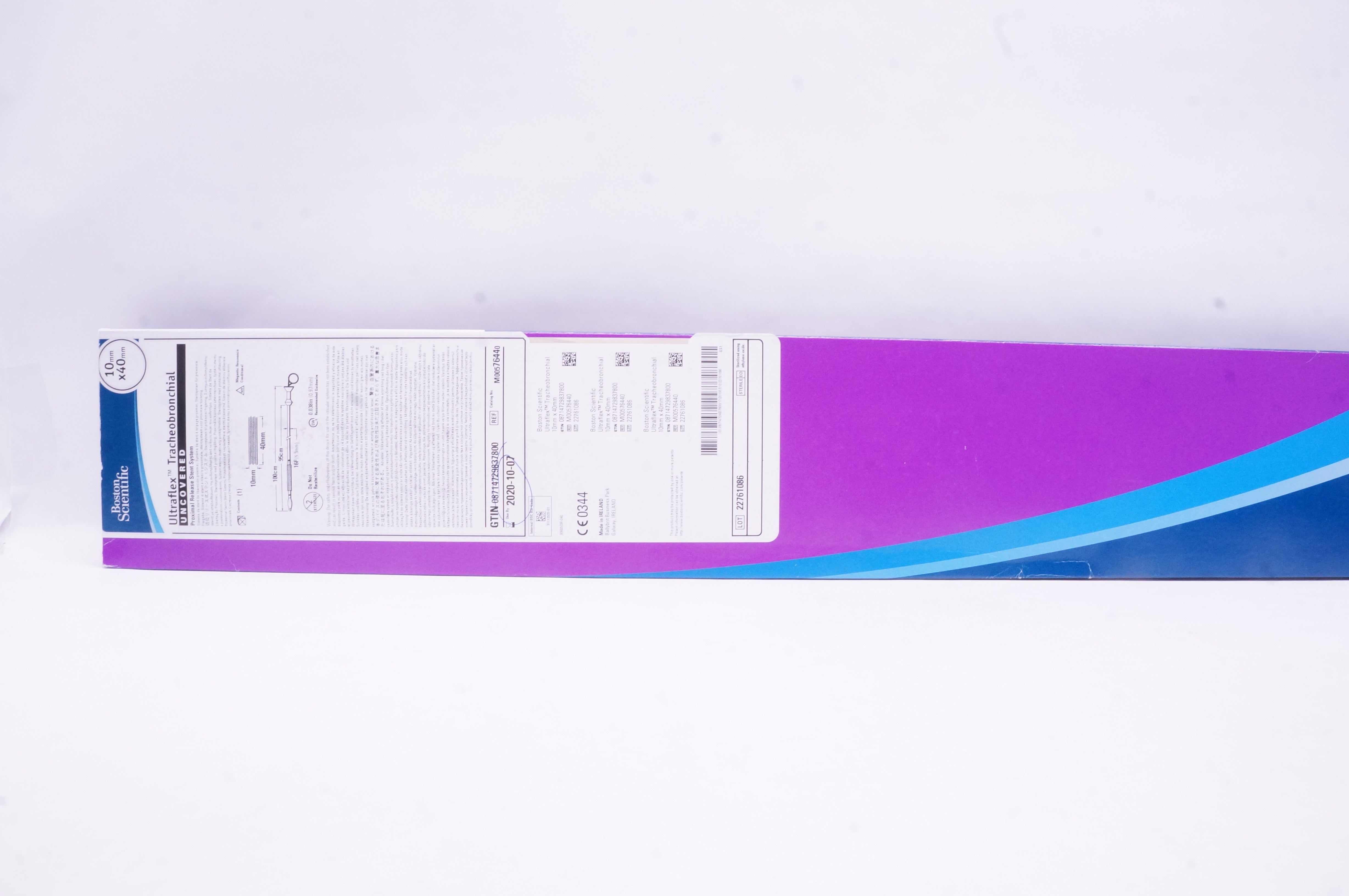 Boston Scientific 7646 Ultraflex Tracheobronchial Uncovered 12mm x 40mm (x)