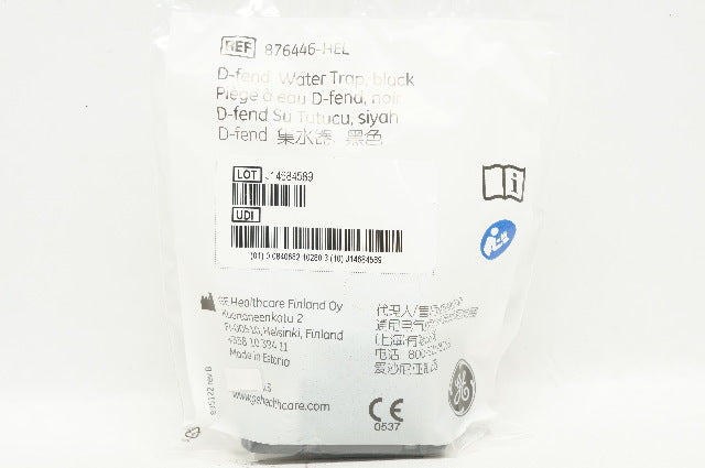 GE 876446-HEL D-Fend Water Trap, Black