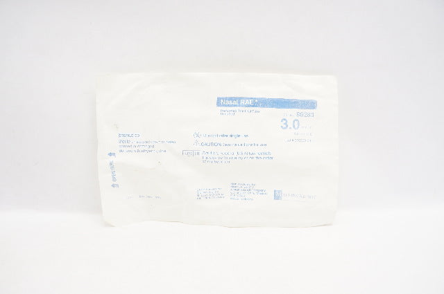 Mallinckrodt 86283 Nasal RAE Tracheal Tube Cuffed  3.0mm