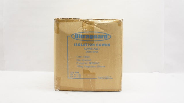 Ultraguard APP0270-Y Advantage I, Isolation Gowns,  Elastic Wrist - Case of 50