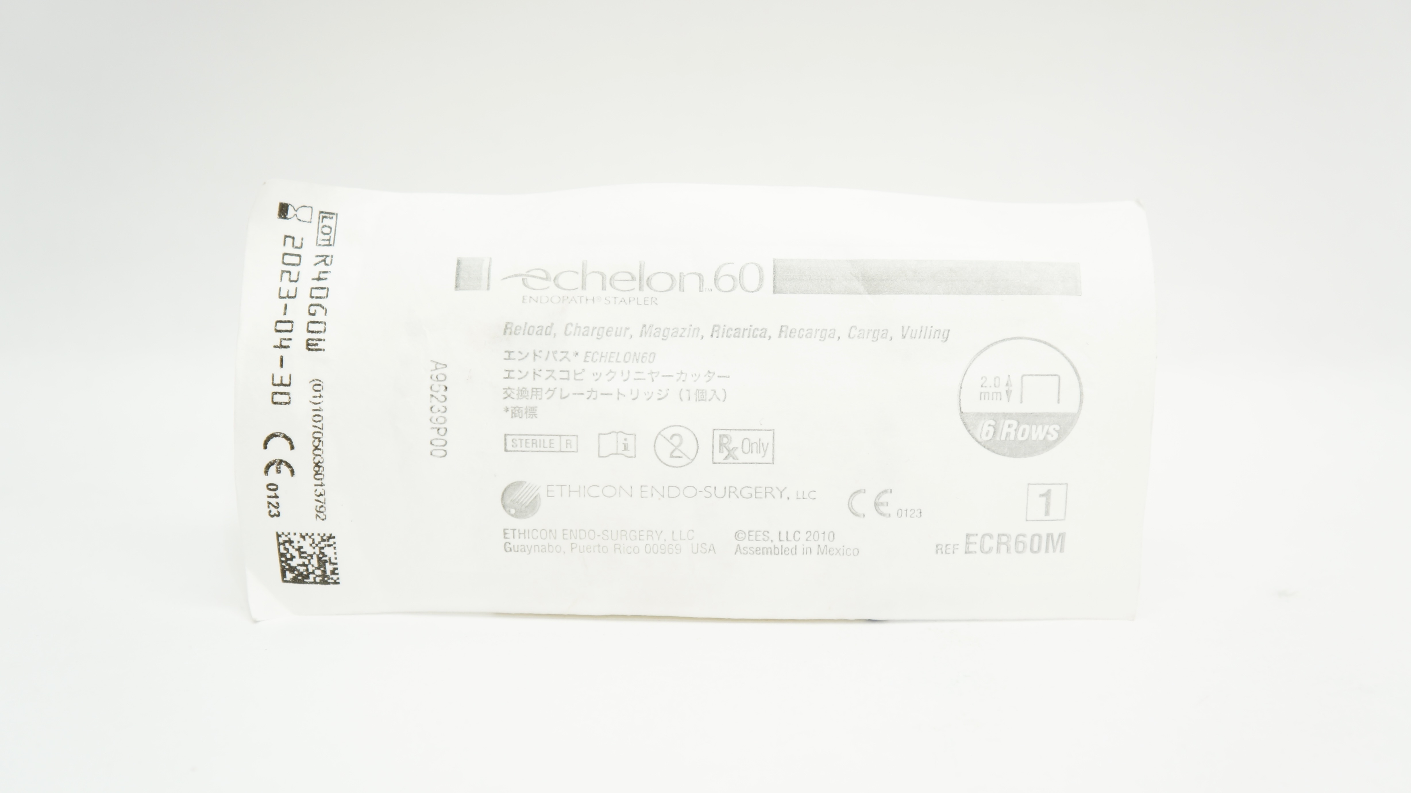 Ethicon ECR60M Echelon 60 Endopath Reload Stapler 6 Rows 2.0mm (x)