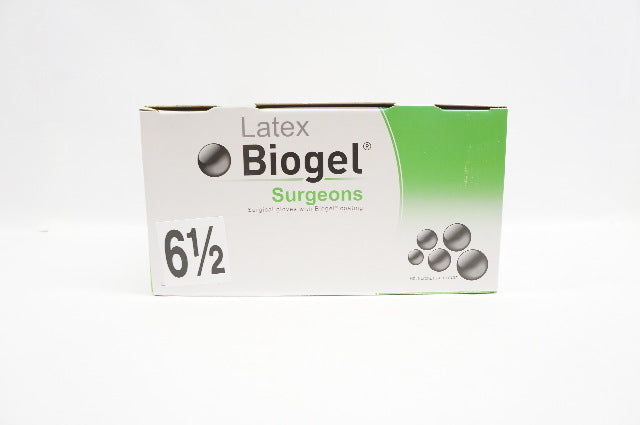 Molnlycke 30465-01 Biogel Surgeons Surgical Gloves 6-1/2 (x) - Box of 50 Pairs