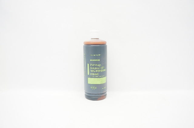 McKesson PVP Prep Solution USP, 10% Povidone-Iodine 16 fl oz (473 ml)