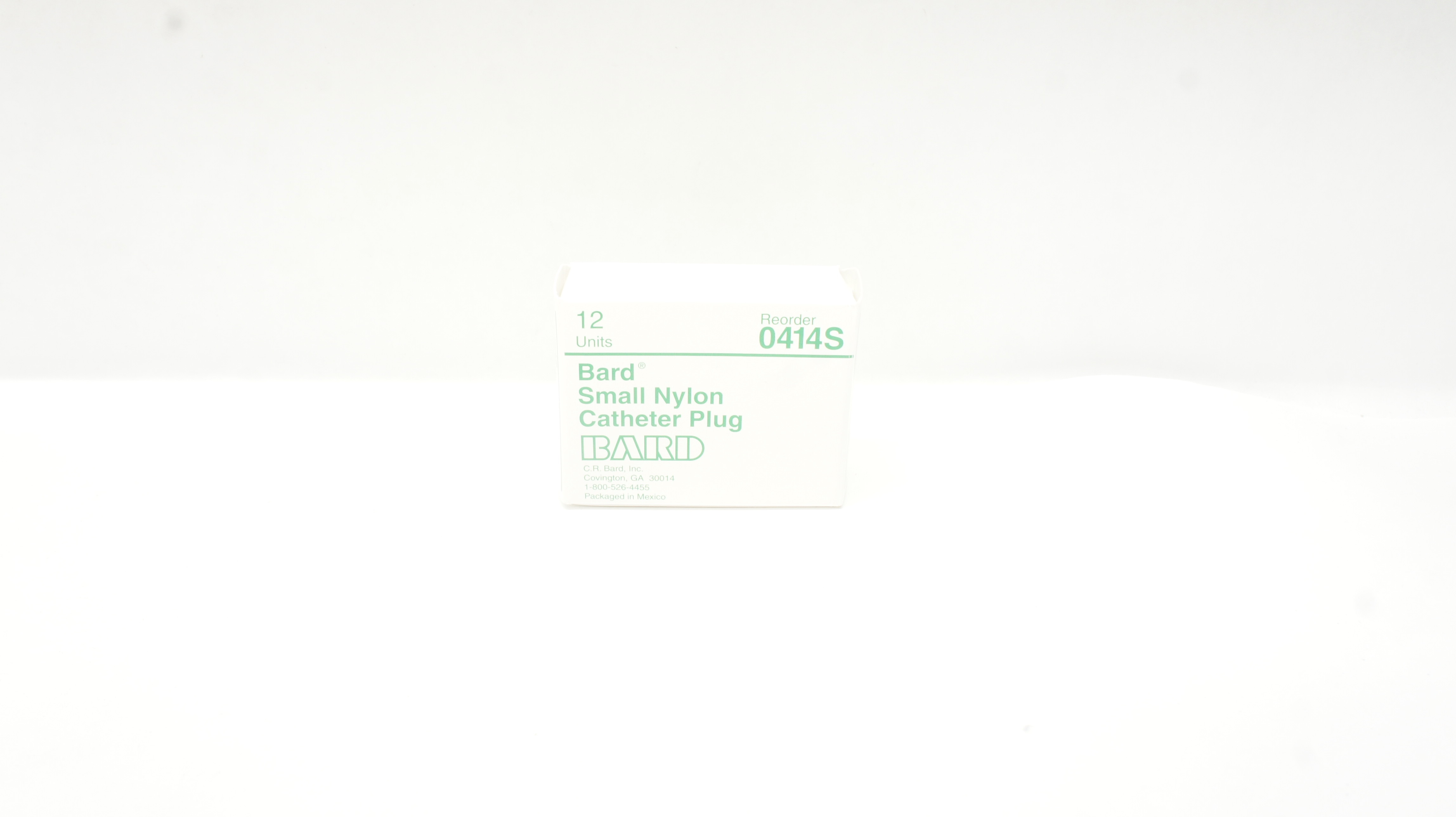 Bard 0414S Small Nylon Cath. Plug - Box of 12