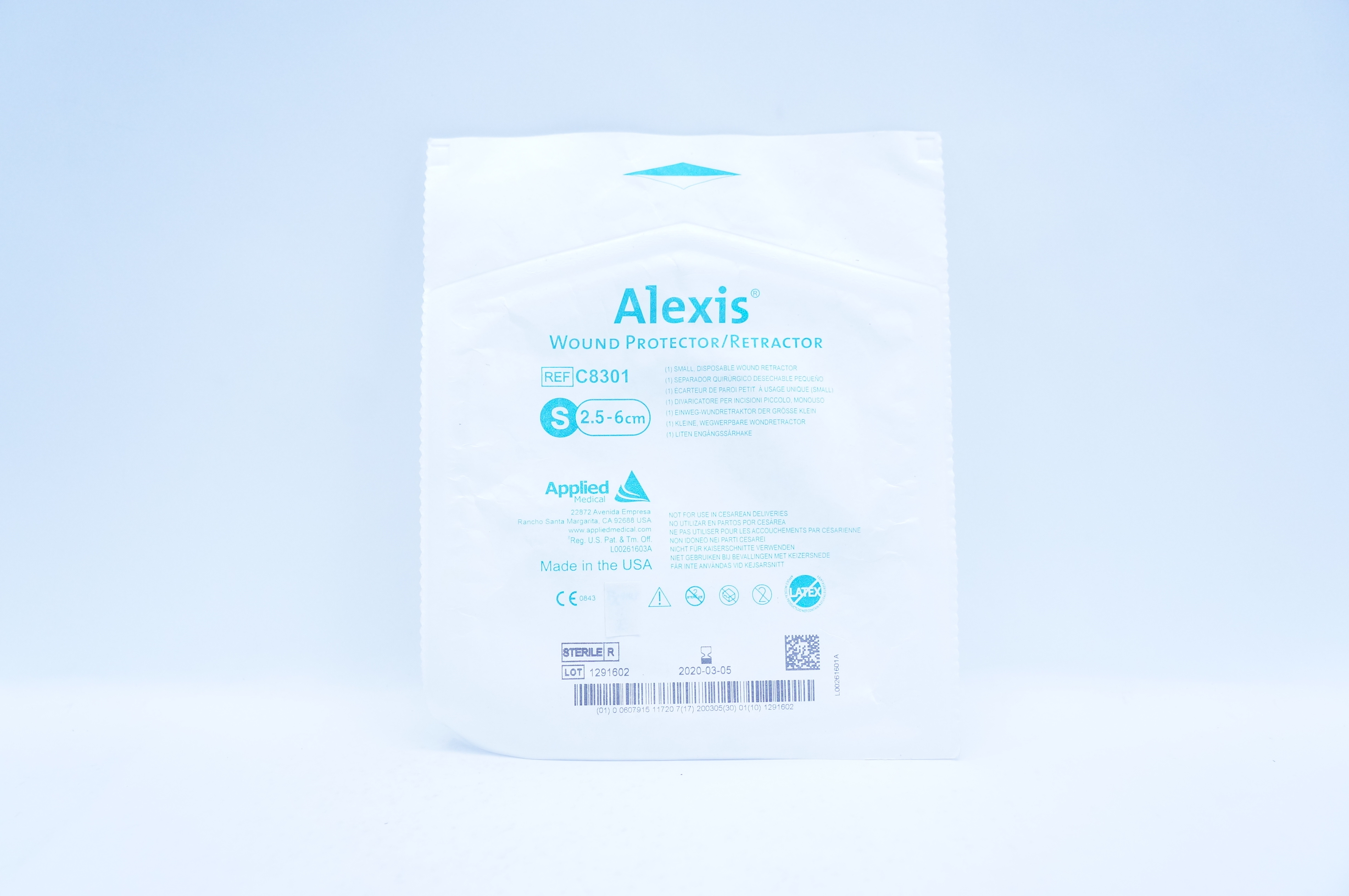 Applied Medical C8301 Alexis Small Wound Protector/Retractor 2.5-6cm (x)