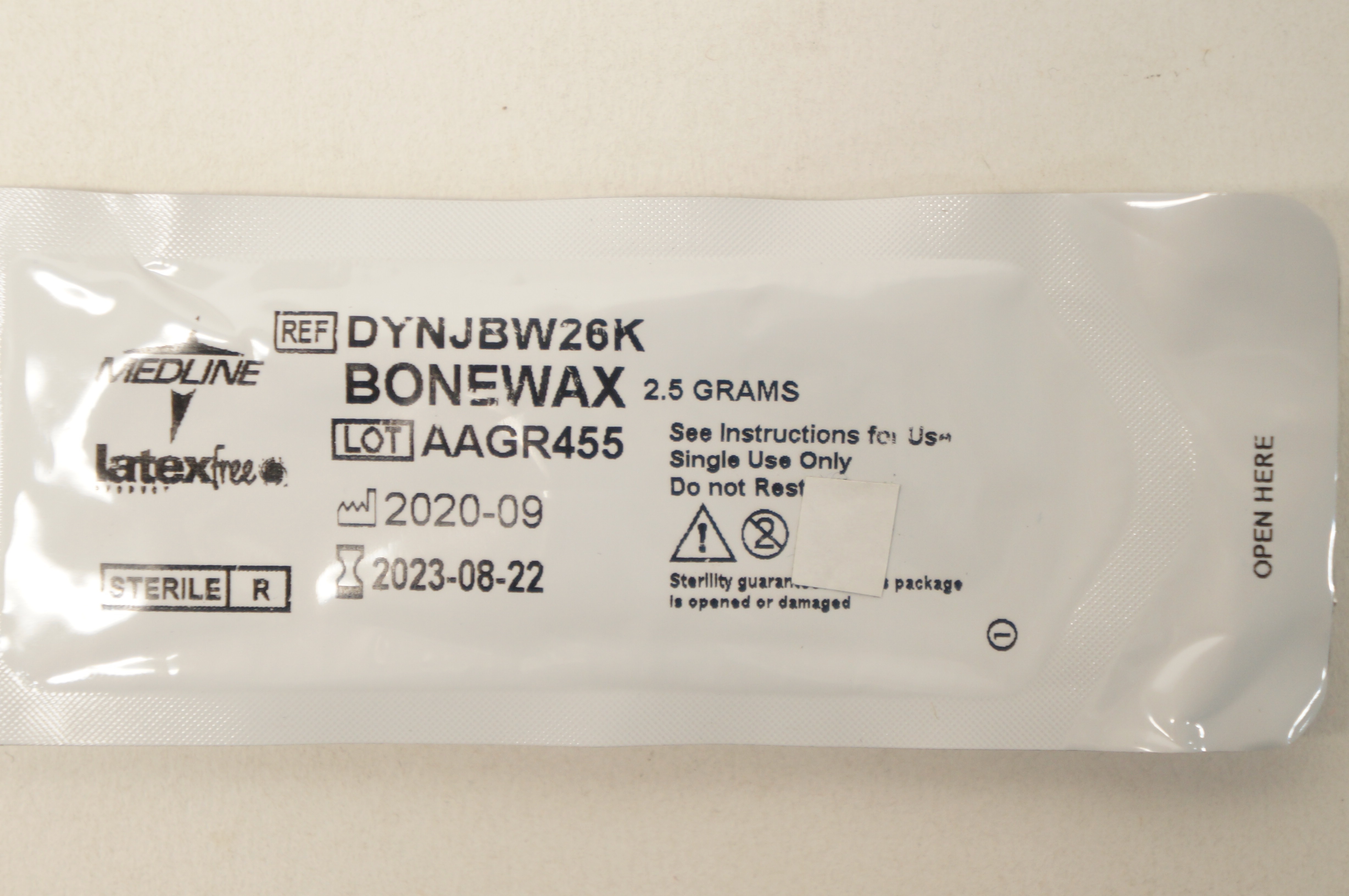 Medline DYNJBW26K BONEWAX 2.5grams