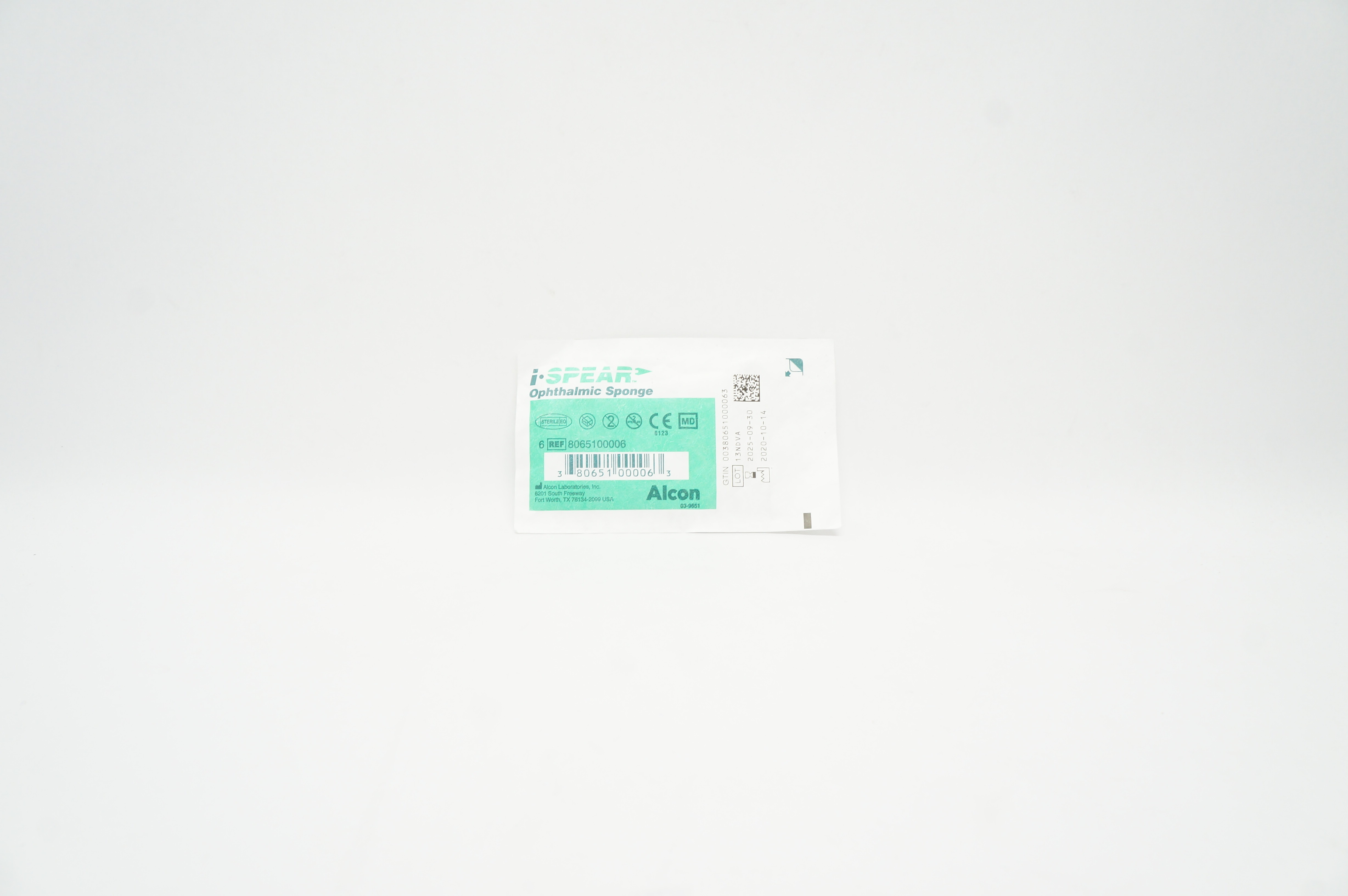 Alcon 8065100006 I-Spear Ophthalmic Sponge - Pack of 6