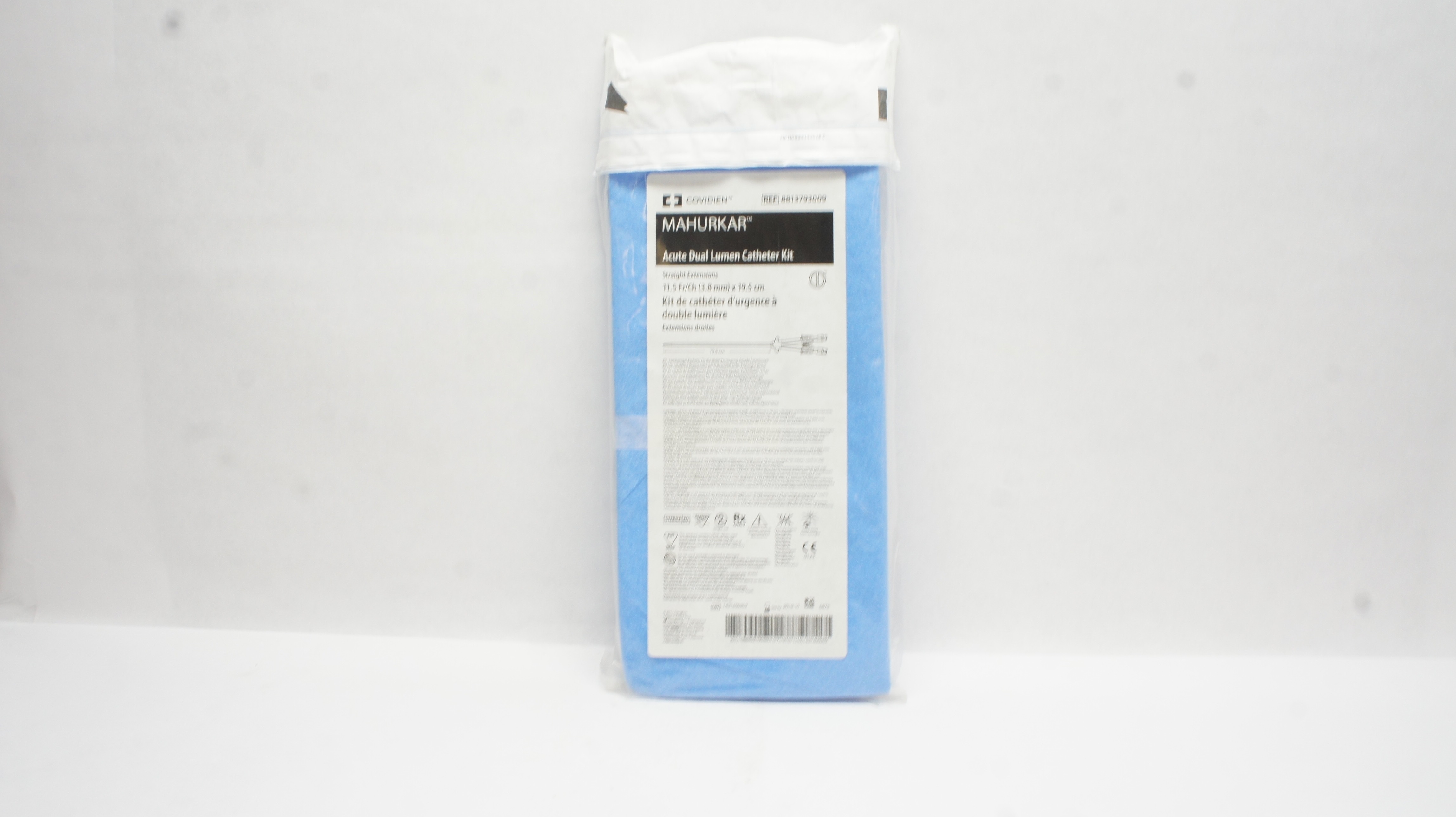 Covidien 8813793009 MAHURKAR Acute Dual Lumen Cath. Kit 11.5Fr. x 19 ...
